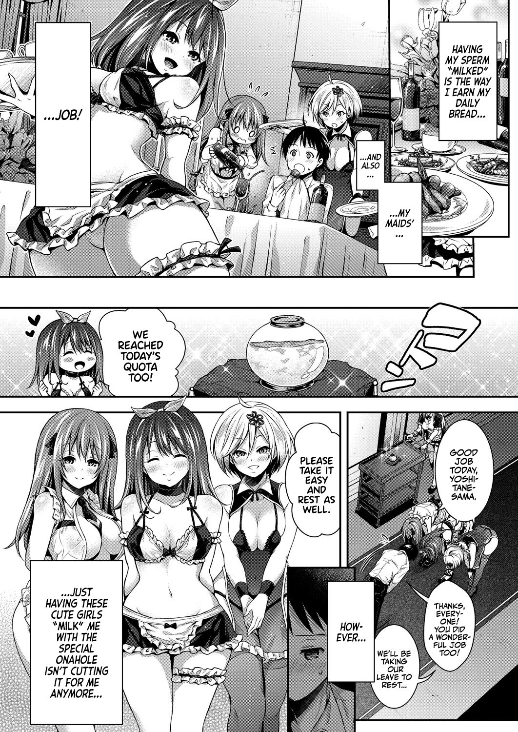 Harem Maid no Damedame Ecchi - Decensored