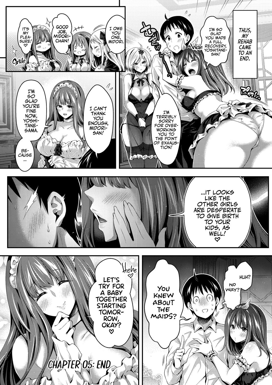 Harem Maid no Damedame Ecchi - Decensored