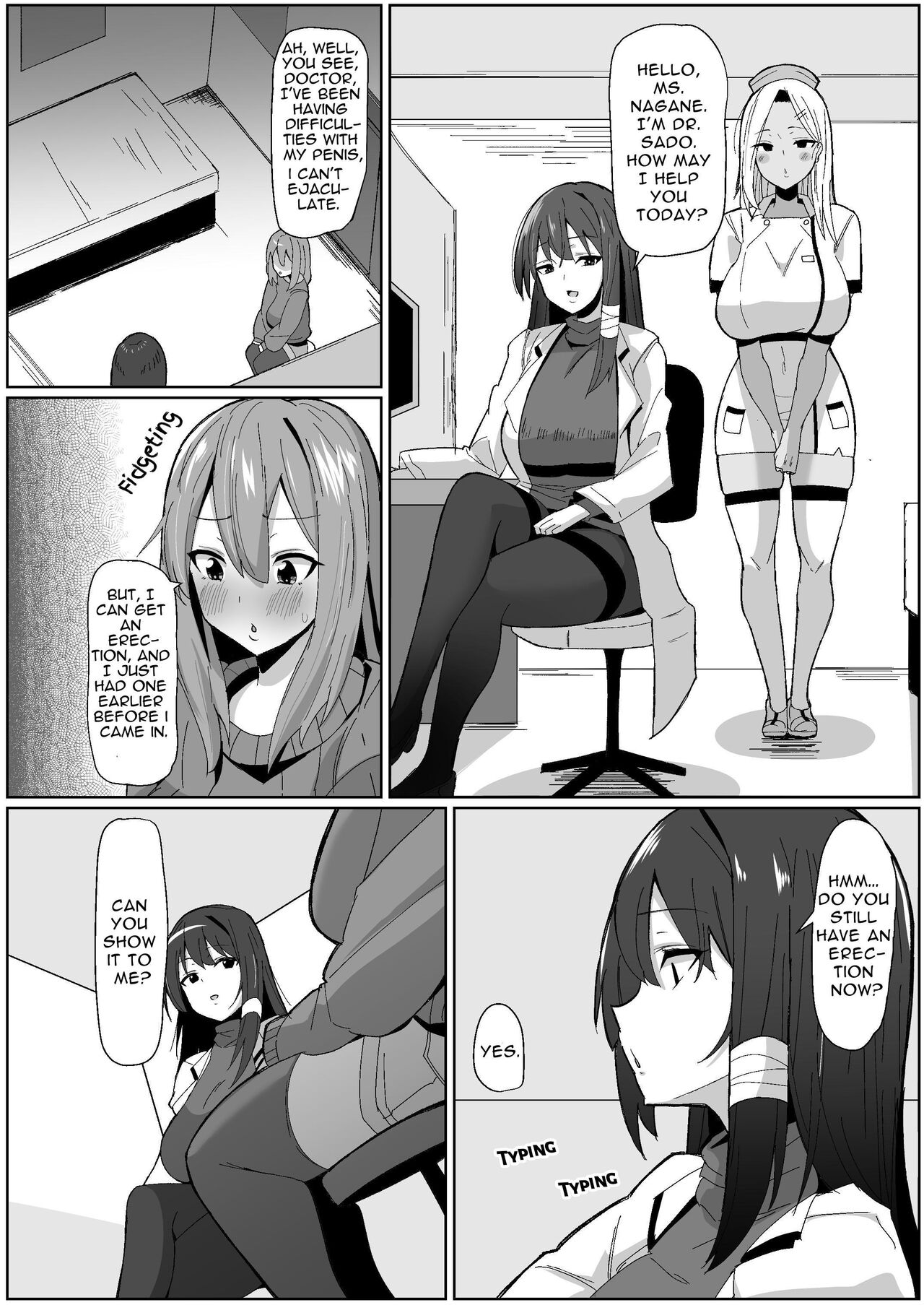 Moshimo Futanari wa Bokki Shitara Shasei suru no ga Atarimae no Sekai dattara ~Clinic Hen~