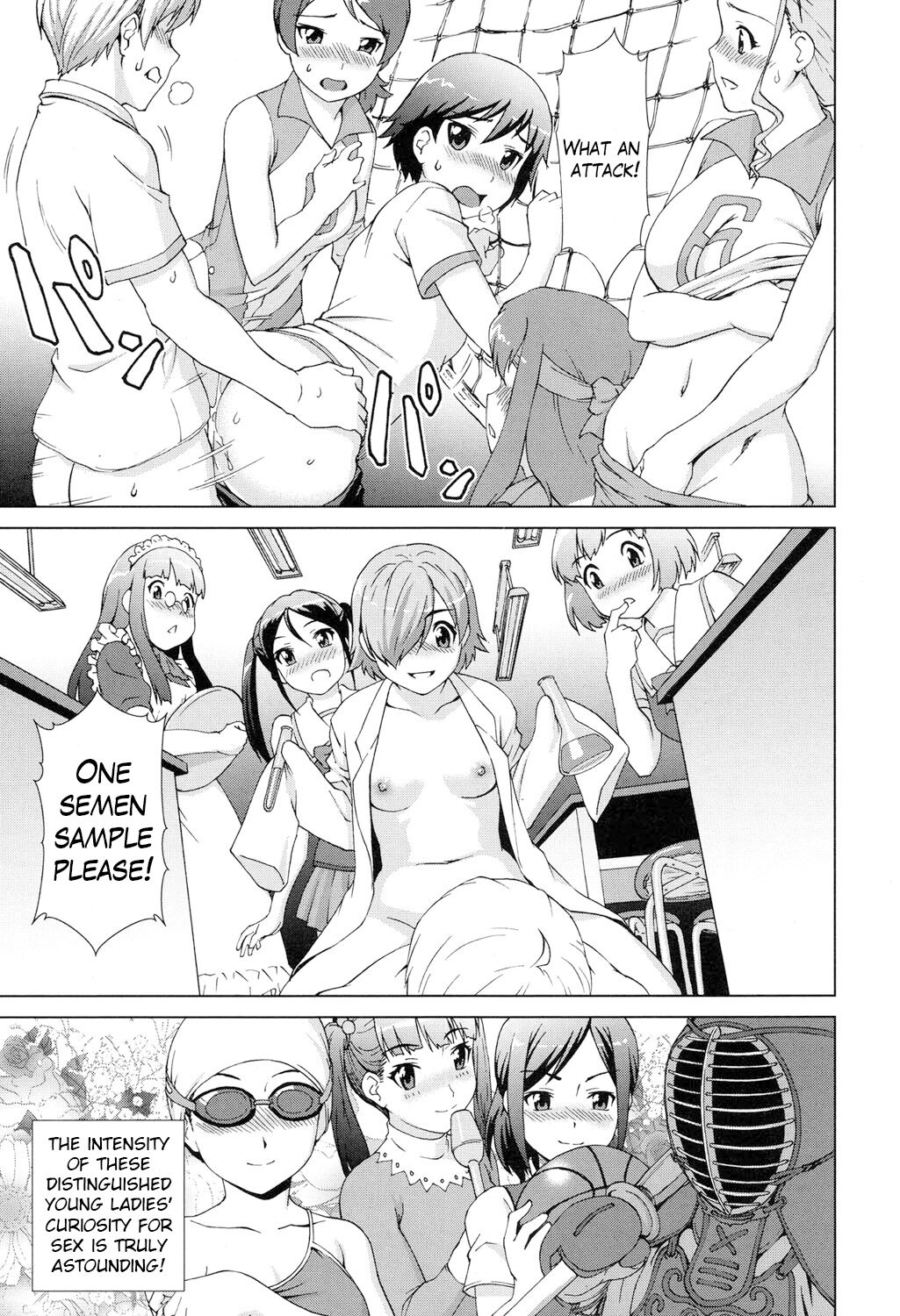 Boku Joshikou ni Nyuugaku Shimashita! Dai 03 Wa Zenpen