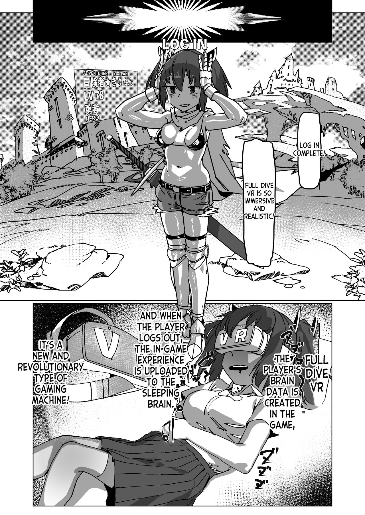 Kiritan's Full-Dive VR Dungeon