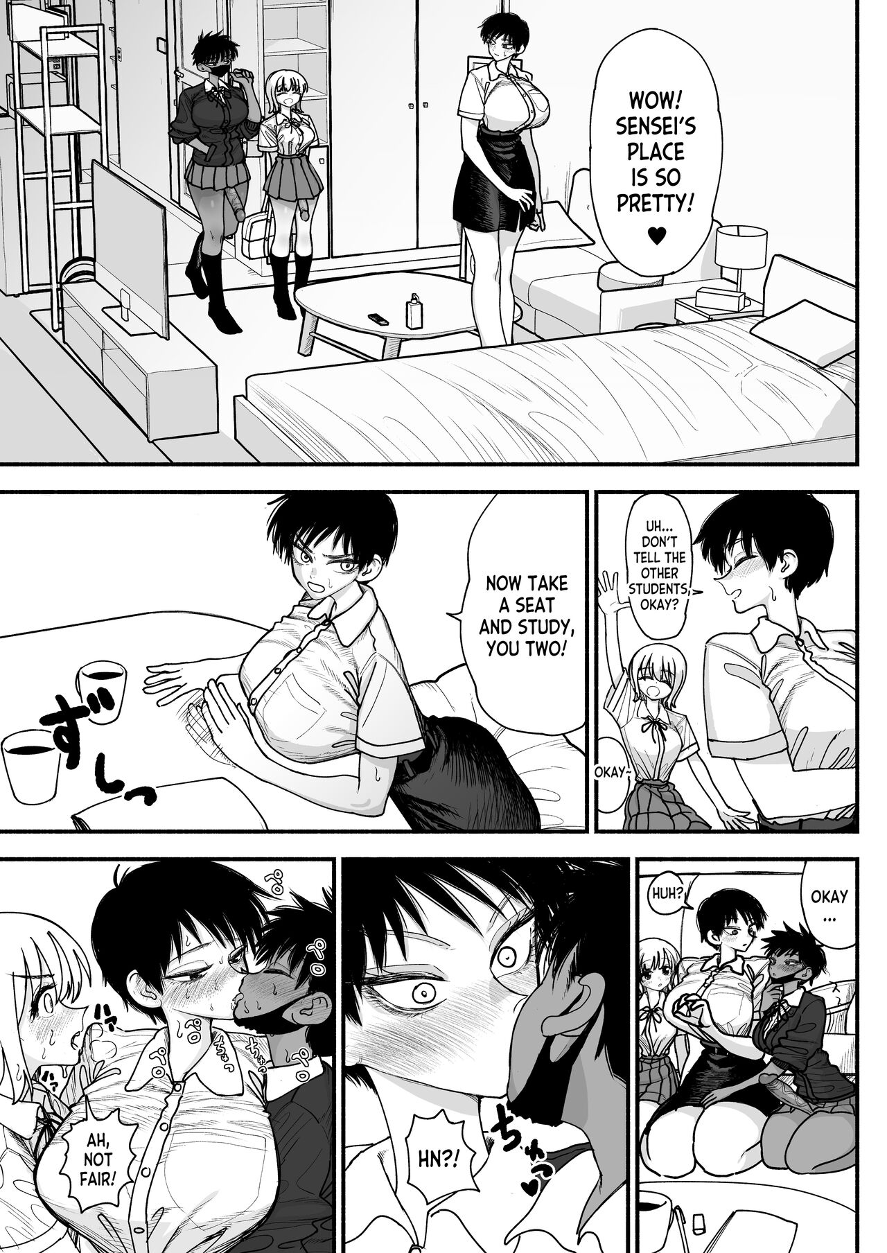 Futanari Joshikou no Onaho ~Itsudemo Sex Sasete Kureru Kiyowa de Yasashii Koushinchou Kyonyuu Sensei~