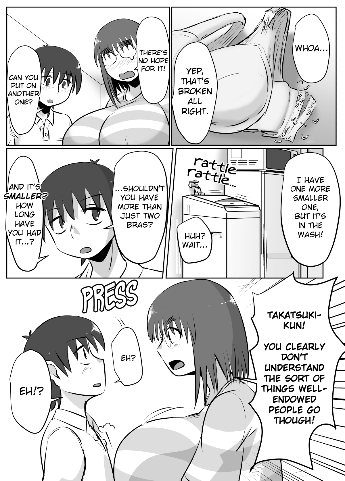 Bonyuu Taishitsu na Bakunyuu Onna ga Oppai Play Suru to Kou Naru