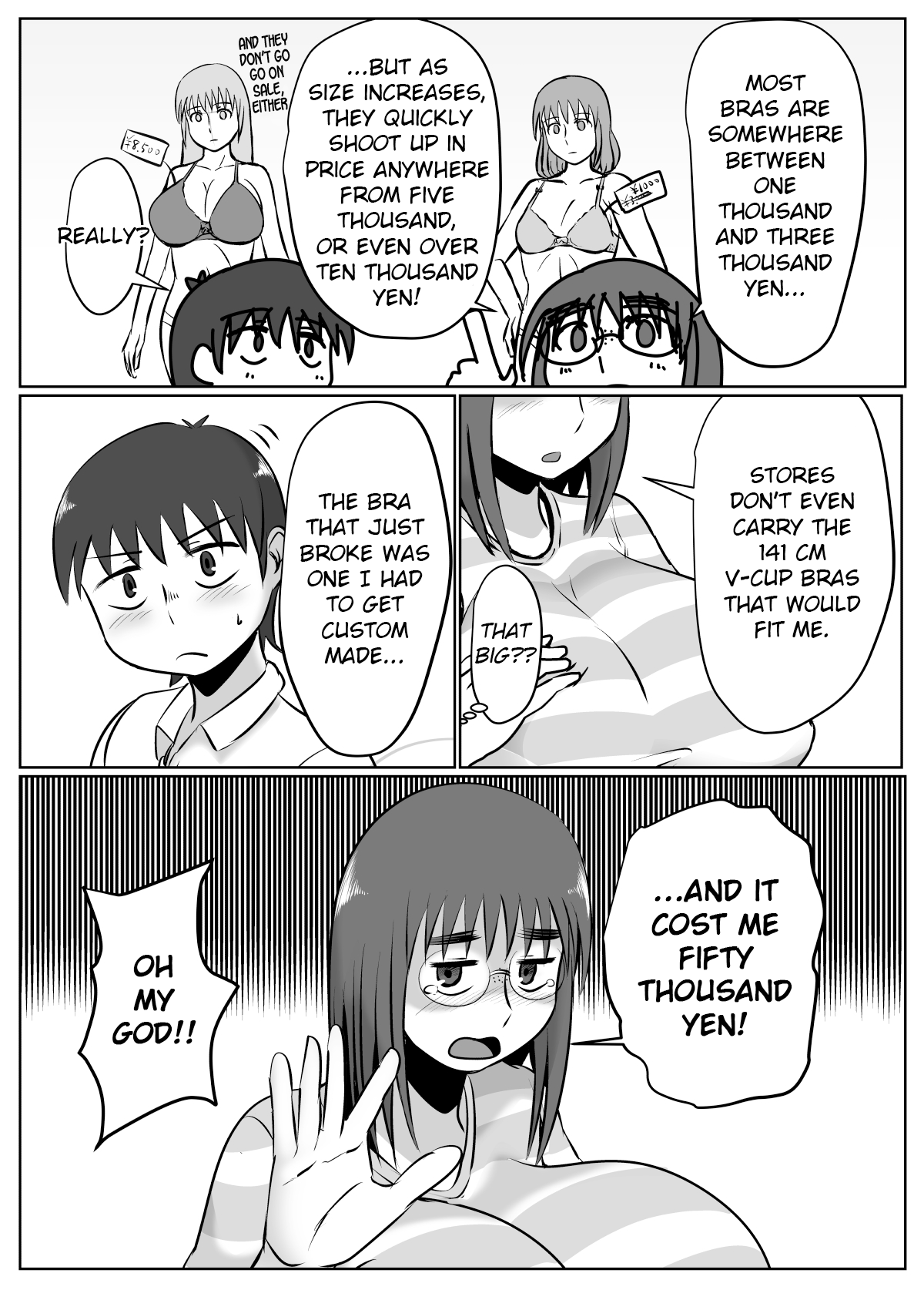 Bonyuu Taishitsu na Bakunyuu Onna ga Oppai Play Suru to Kou Naru