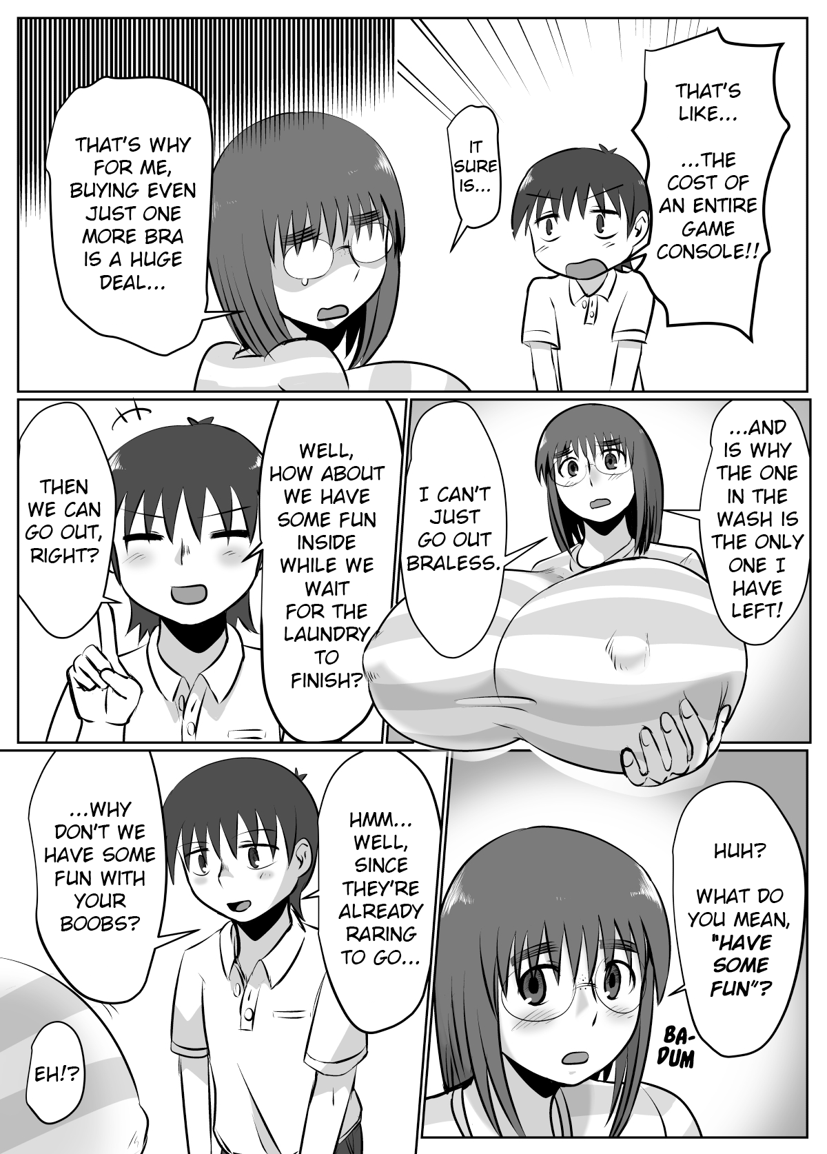 Bonyuu Taishitsu na Bakunyuu Onna ga Oppai Play Suru to Kou Naru