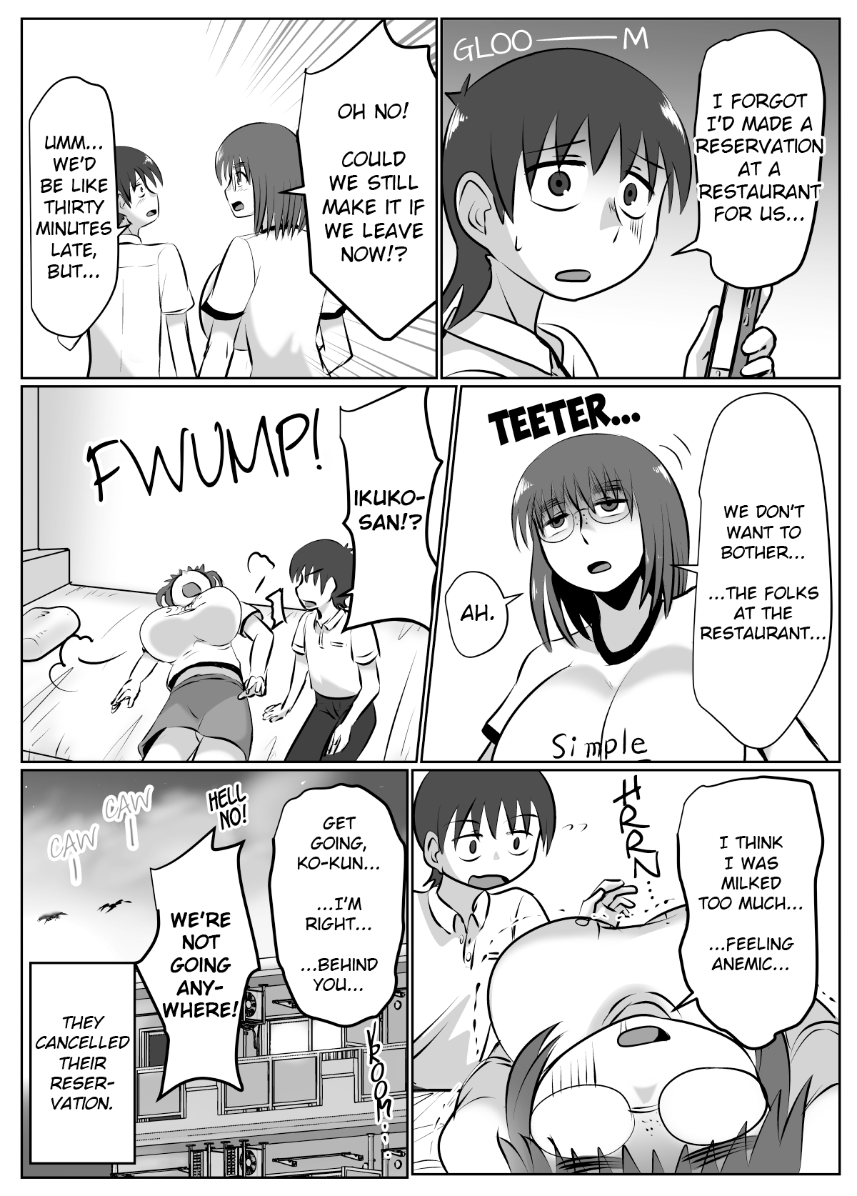 Bonyuu Taishitsu na Bakunyuu Onna ga Oppai Play Suru to Kou Naru