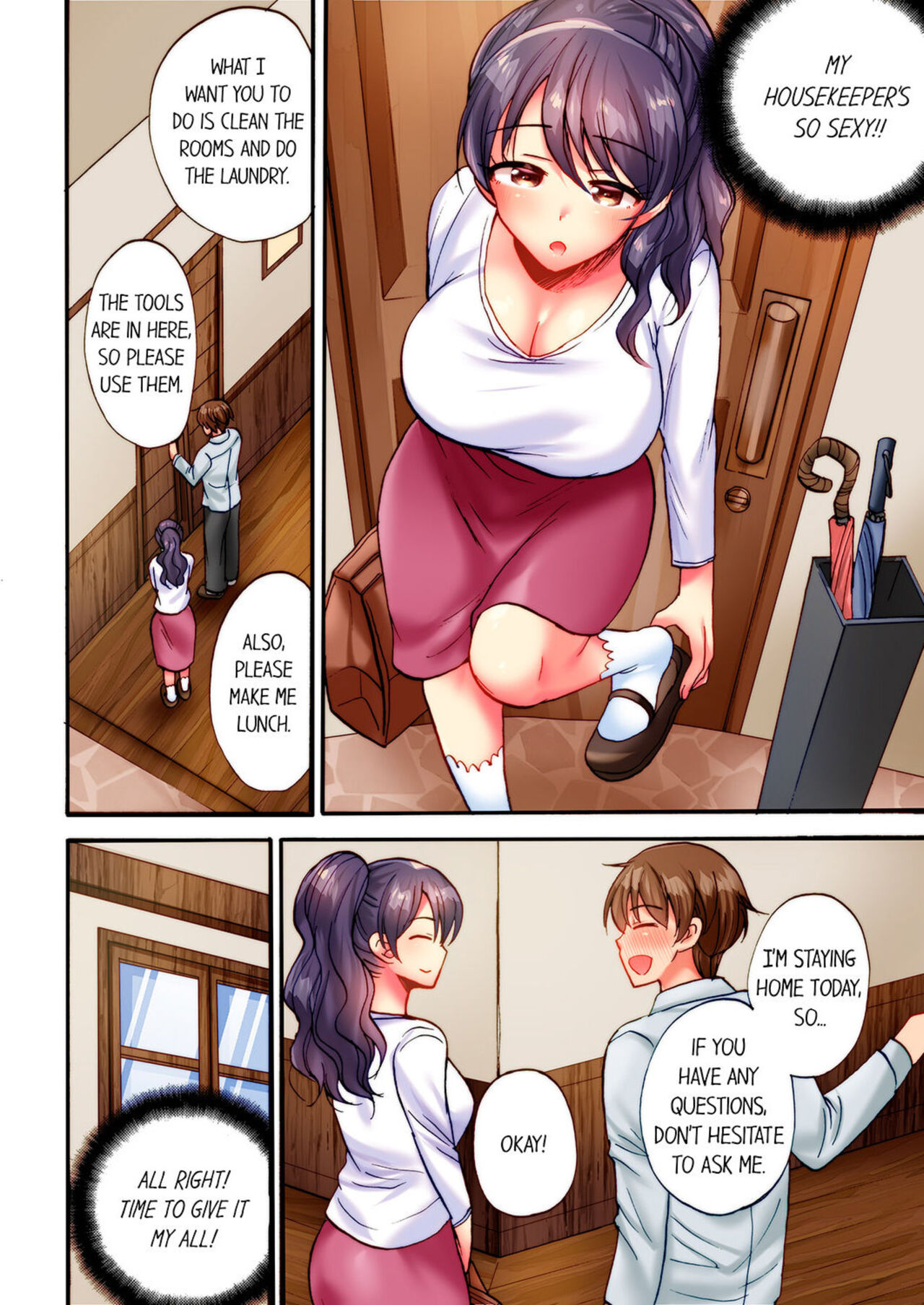 "Dame! Uwaki ni Nacchau" Sōnyū ni Yowai Hitozuma wa Shigoto chū ni Gachīki SEX