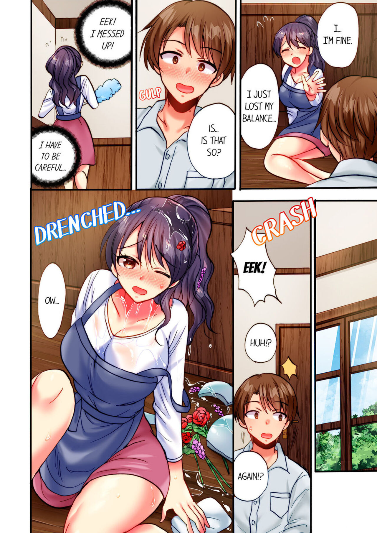 "Dame! Uwaki ni Nacchau" Sōnyū ni Yowai Hitozuma wa Shigoto chū ni Gachīki SEX