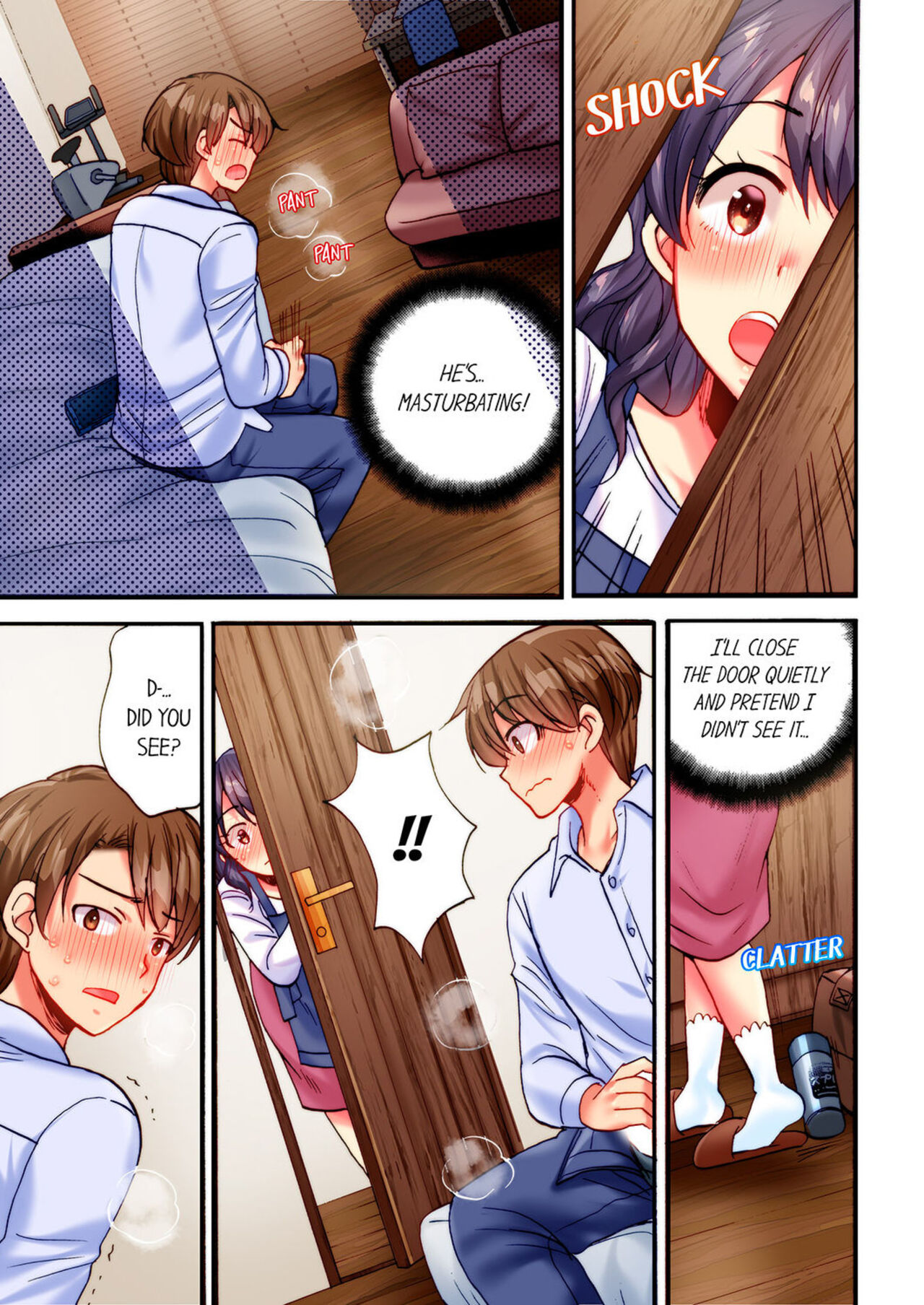 "Dame! Uwaki ni Nacchau" Sōnyū ni Yowai Hitozuma wa Shigoto chū ni Gachīki SEX