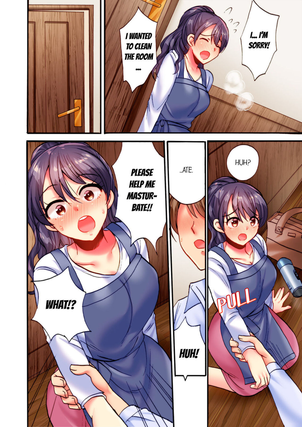 "Dame! Uwaki ni Nacchau" Sōnyū ni Yowai Hitozuma wa Shigoto chū ni Gachīki SEX