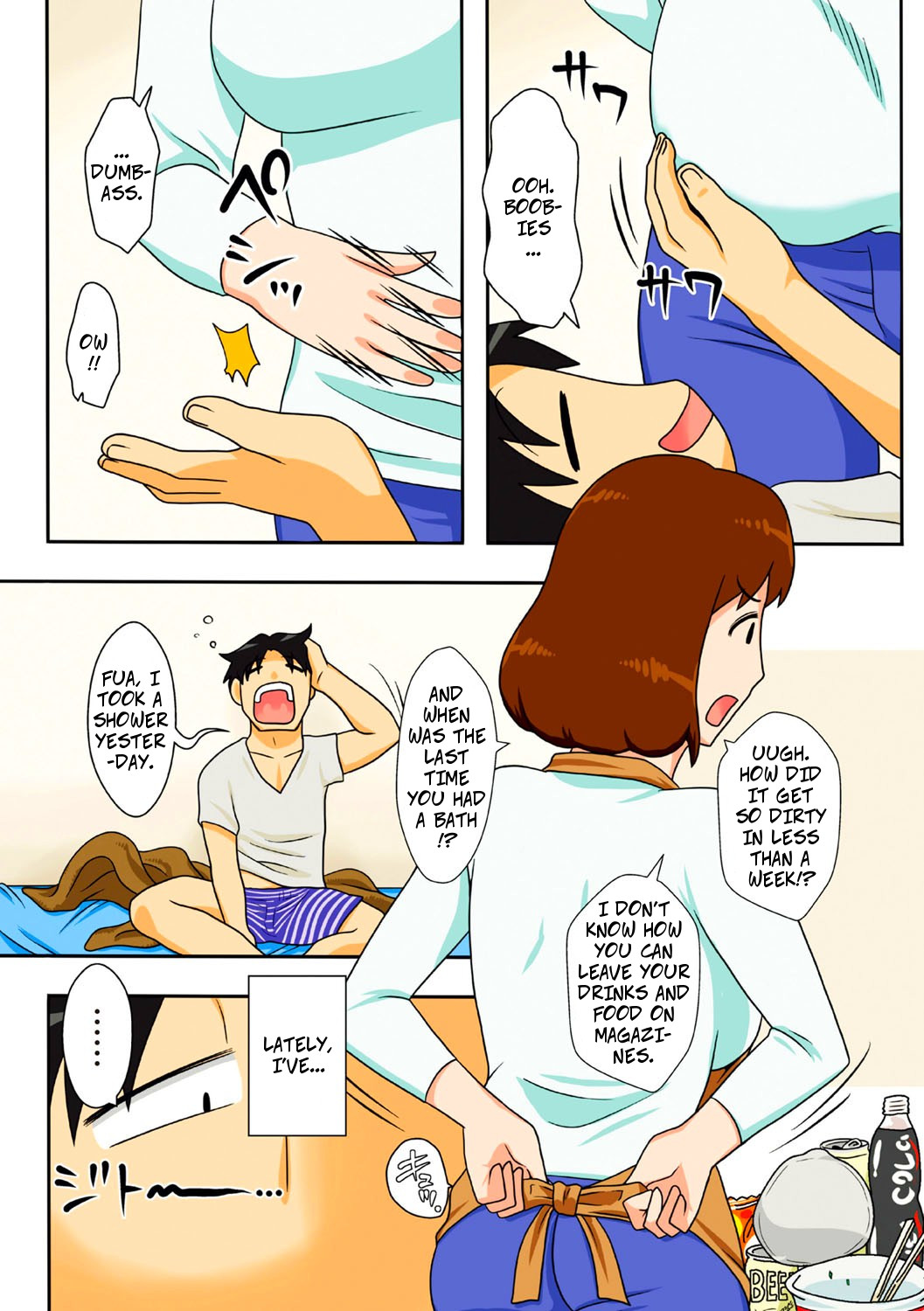 Toiu wake de, Zenra de Kaa-san ni Onegai shite mita. - Decensored