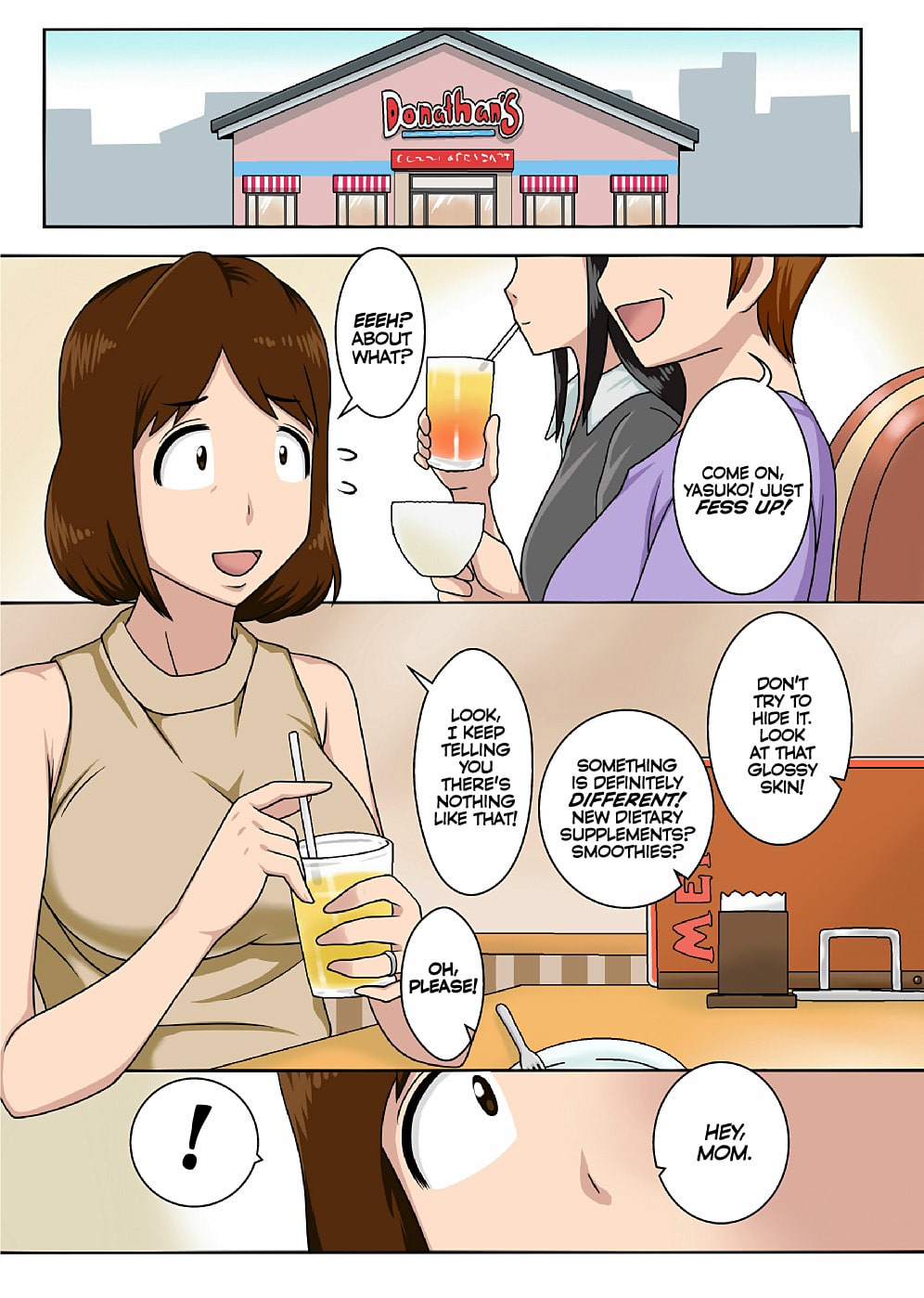 Toiu wake de Kaa-san to Kyou mo Bed no Uede, Hada o Awaseru Omo ni Hageshiku