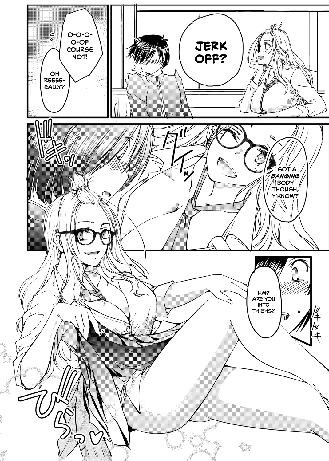 Megane no Gyaru wa Inkya ni Yasashii
