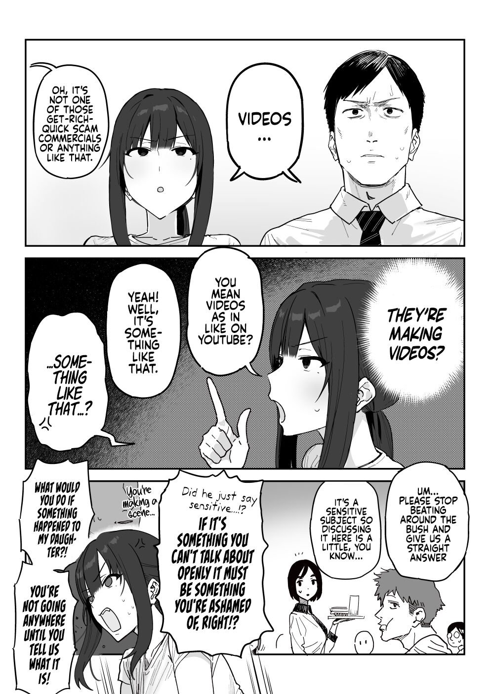 Tanesaki Kaori (39), Musume no Kawari ni Doujin AV Debut