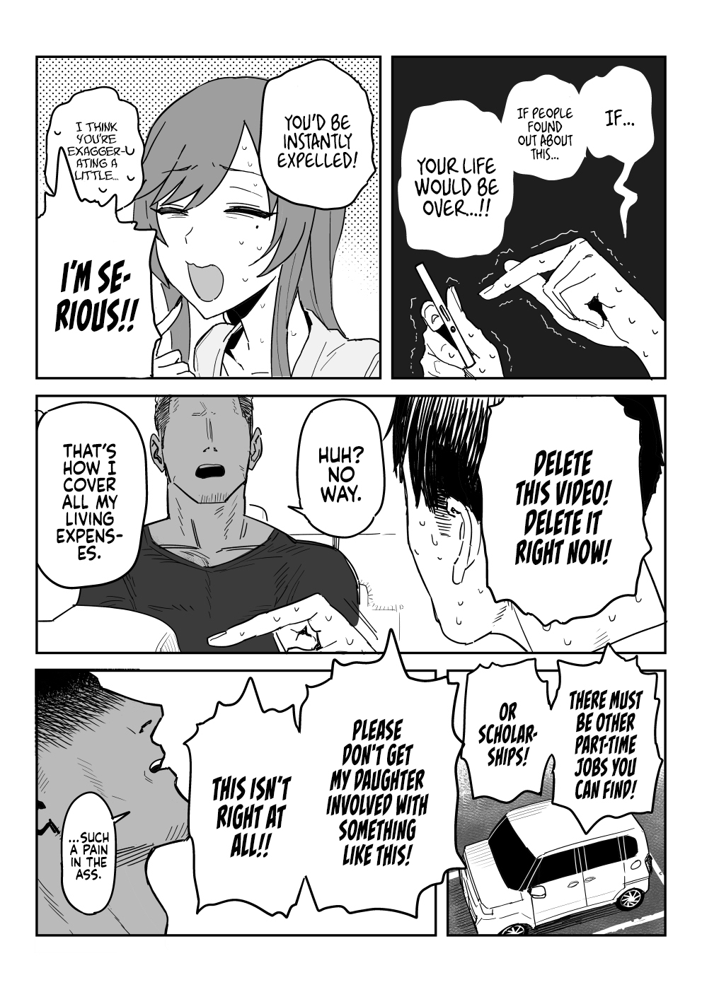 Tanesaki Kaori (39), Musume no Kawari ni Doujin AV Debut