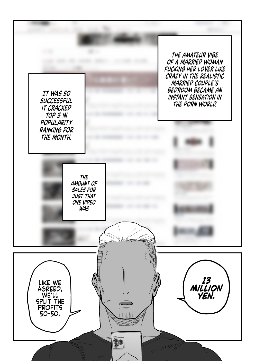 Tanesaki Kaori (39), Musume no Kawari ni Doujin AV Debut