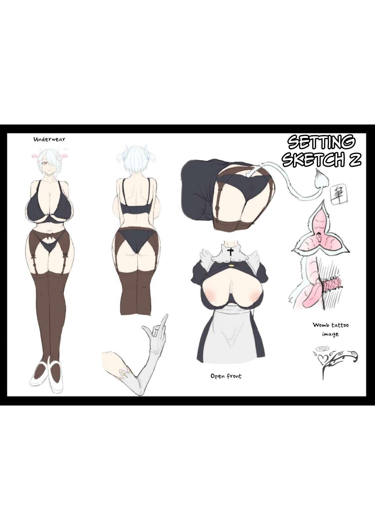 My Nunmaid Became A Succubus In Heat!? ~The Sexy Struggles Of Christine The Witch!!~