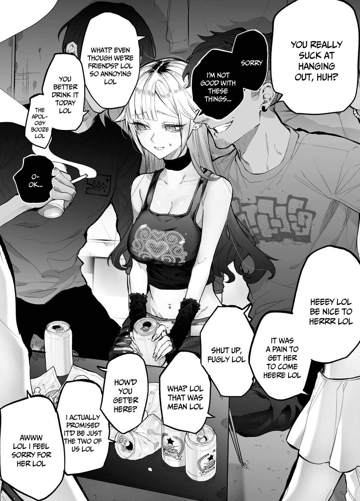 The Day I Decided to Make My Cheeky Gyaru Sister Understand in My Own Way Ch. 1-5
