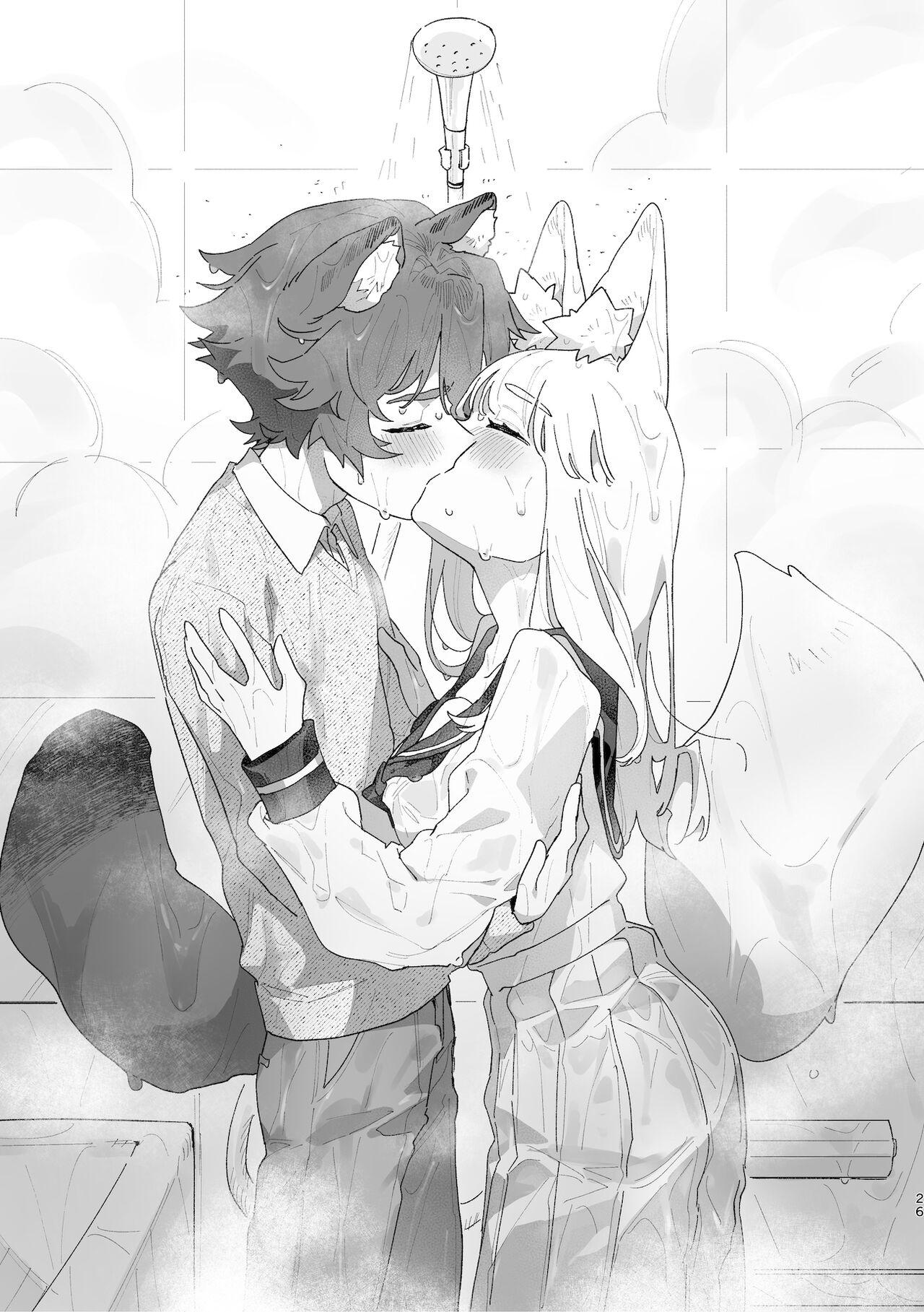 Otoko ga Uke - Kitsune-chan X Tanuki-kun