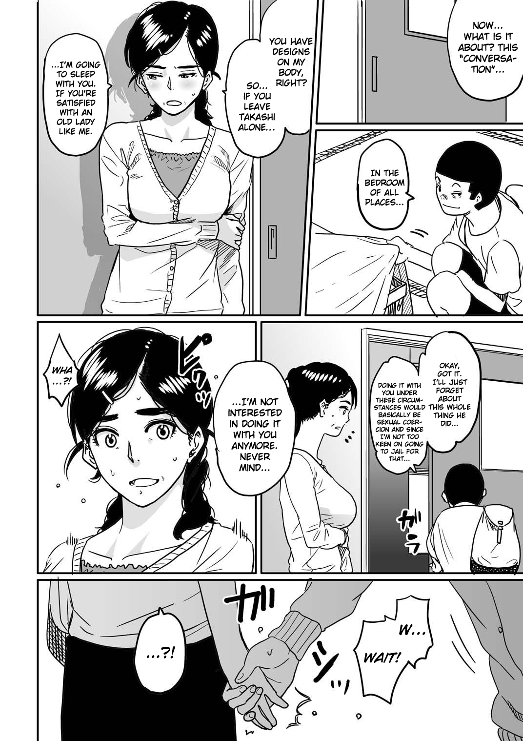 Hahaoya Shikkaku - Watashi to Musuko no Mesu Buta Netorare Seikyoiku