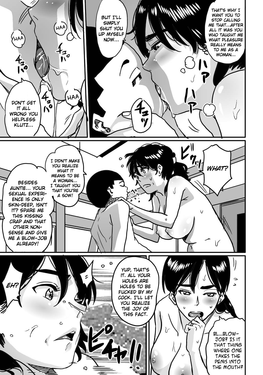 Hahaoya Shikkaku - Watashi to Musuko no Mesu Buta Netorare Seikyoiku