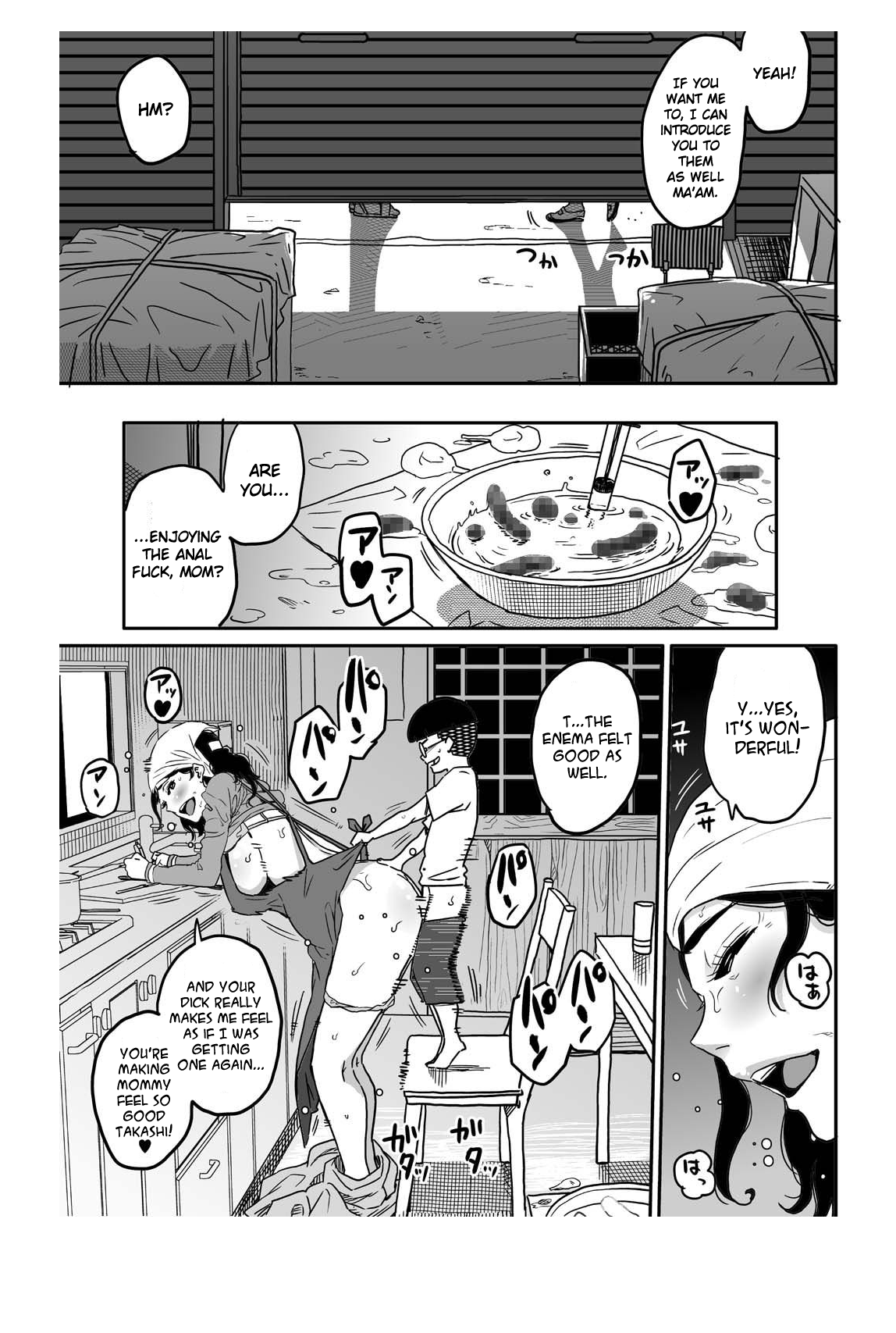 Hahaoya Shikkaku - Watashi to Musuko no Mesu Buta Netorare Seikyoiku