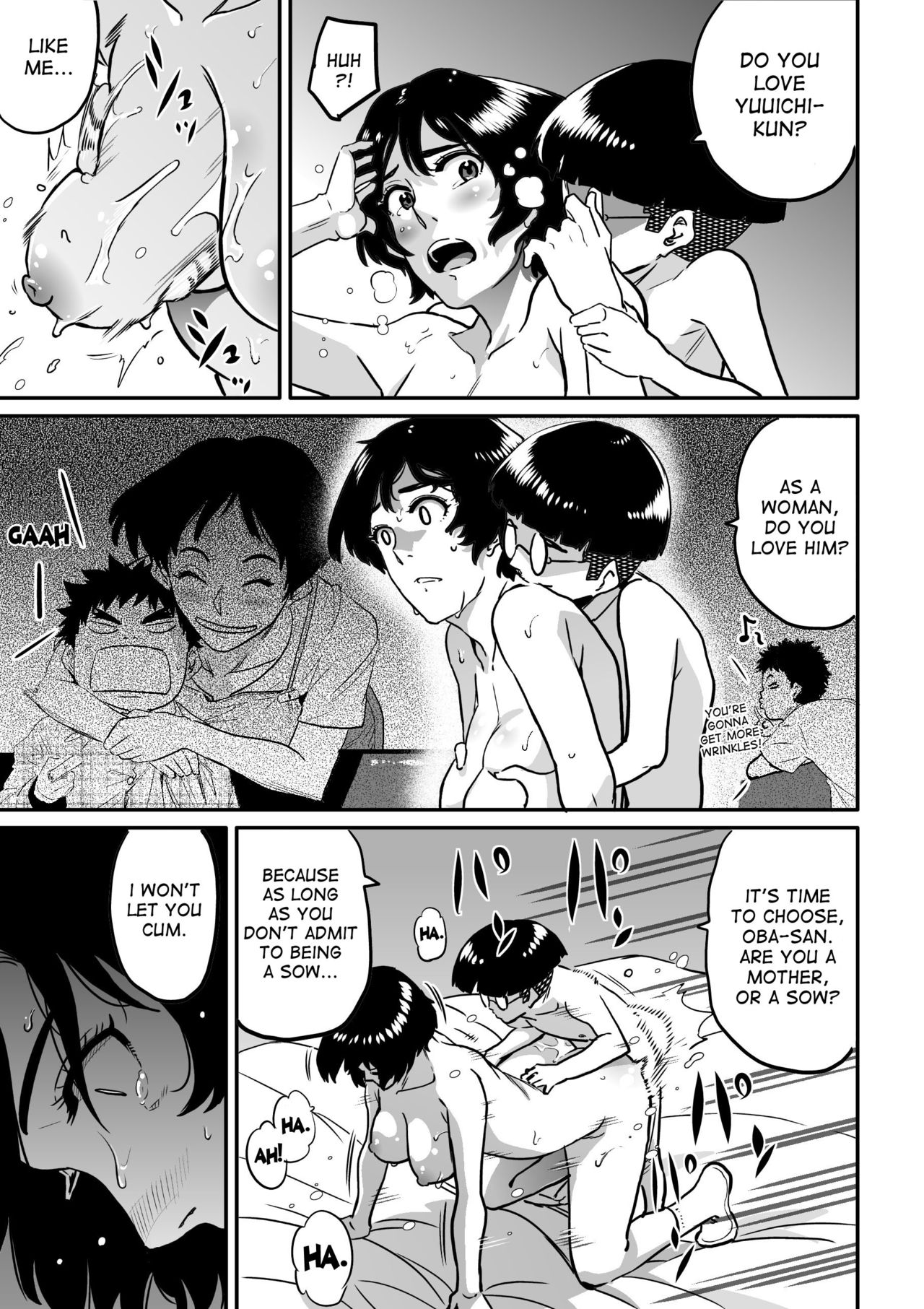 Hahaoya Shikkaku - Watashi to Musuko no Mesu Buta Netorare Fukushuugeki