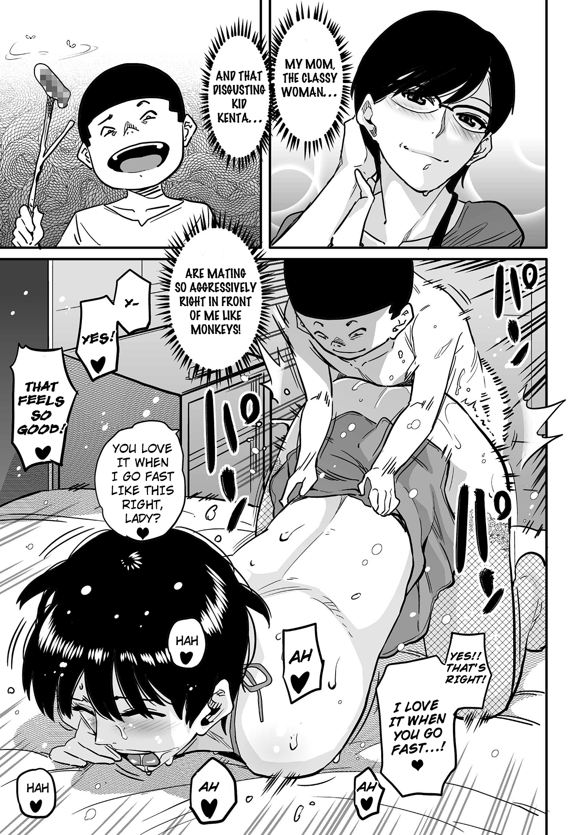 Hahaoya Shikkaku - Elite Oyako no M Buta Netorare Tenraku Jinsei