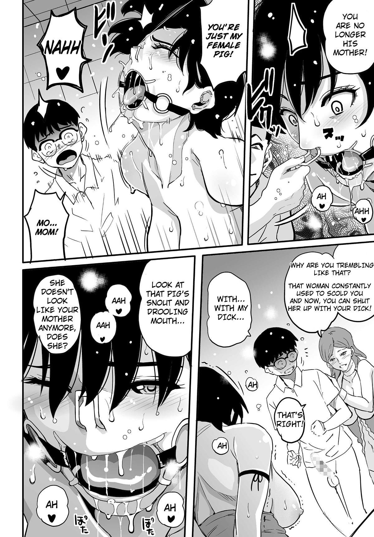 Hahaoya Shikkaku - Elite Oyako no M Buta Netorare Tenraku Jinsei