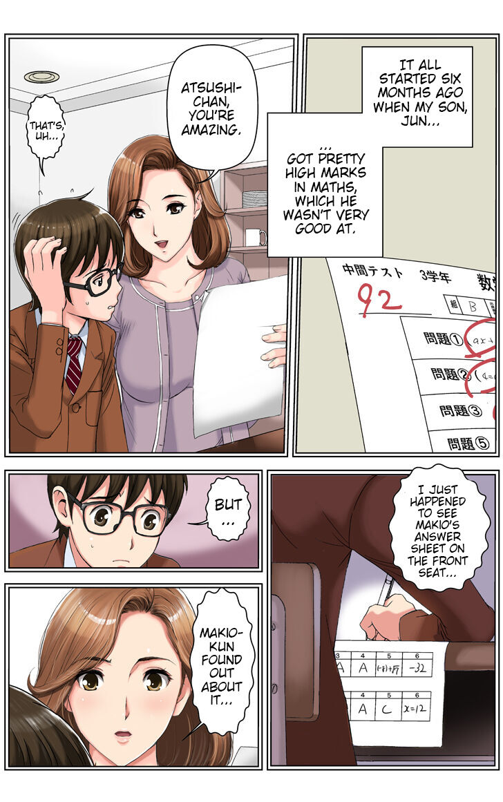 TOMOHAHA CHOUKYOU "Boku no Kaasan wa Shiken Kikanchuu no 3-Kakan, Aitsu no Omocha ni naru" - Chapter 1 Asami Arc