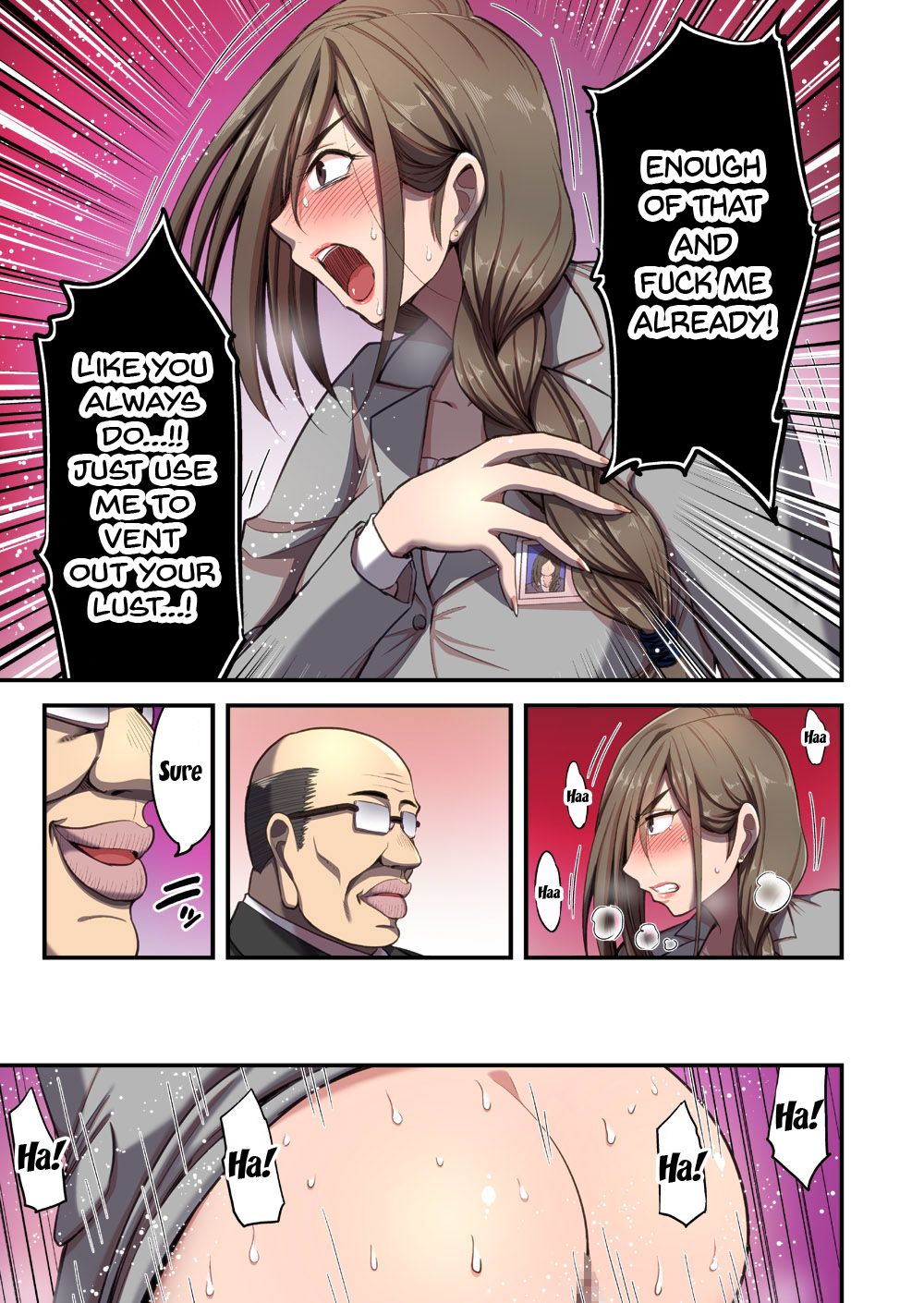 Saimin Hitozuma OL-san ~Kimo Buchou ni Nanka Getsu mo Ikasare Tsuzuketa Watashi wa~