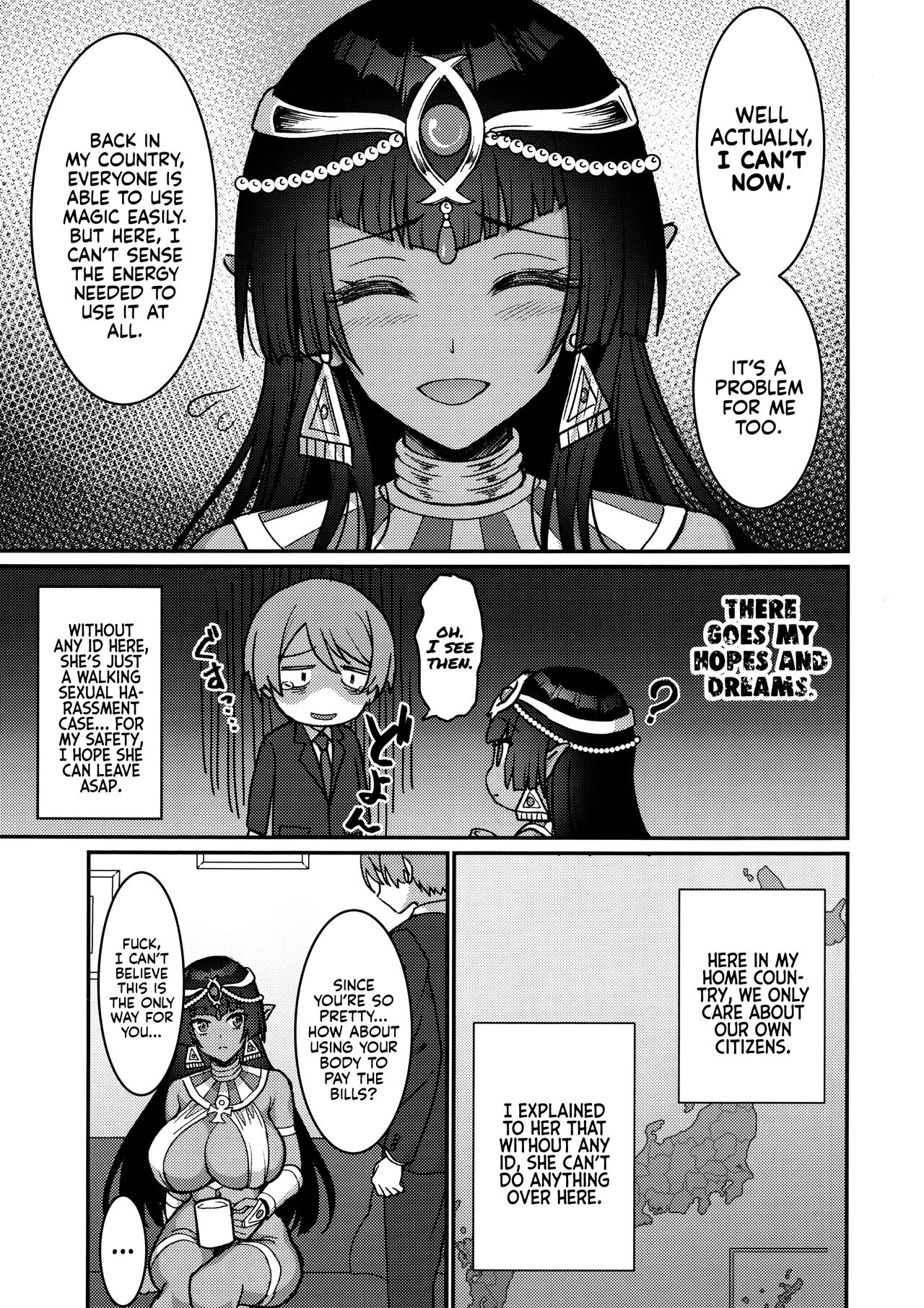 Muchi Muchi Kasshoku Oujo to Yarimakuri Dousei Seikatsu