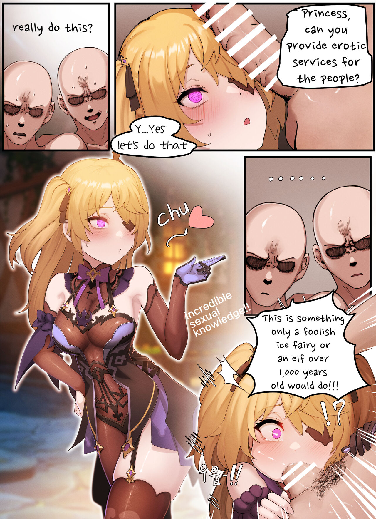 Teyvat Gravure #05: Fischl