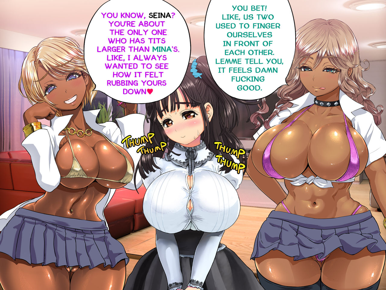 Hypnotized College Girls -REALITY PORN APP- Chapter 4: Skimpy Dress Harem