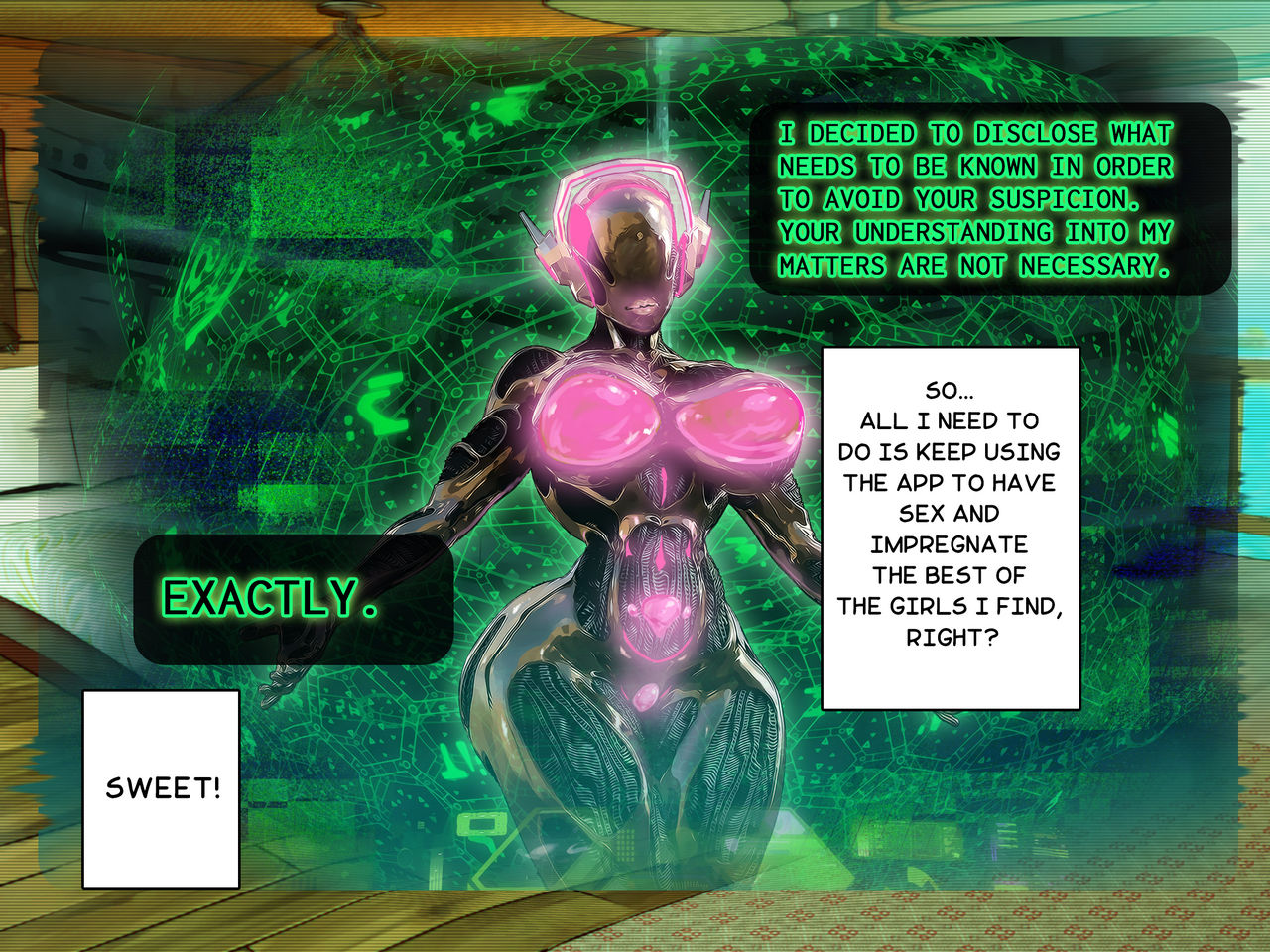 Hypnotized College Girls -REALITY PORN APP- Chapter 6 : Harem