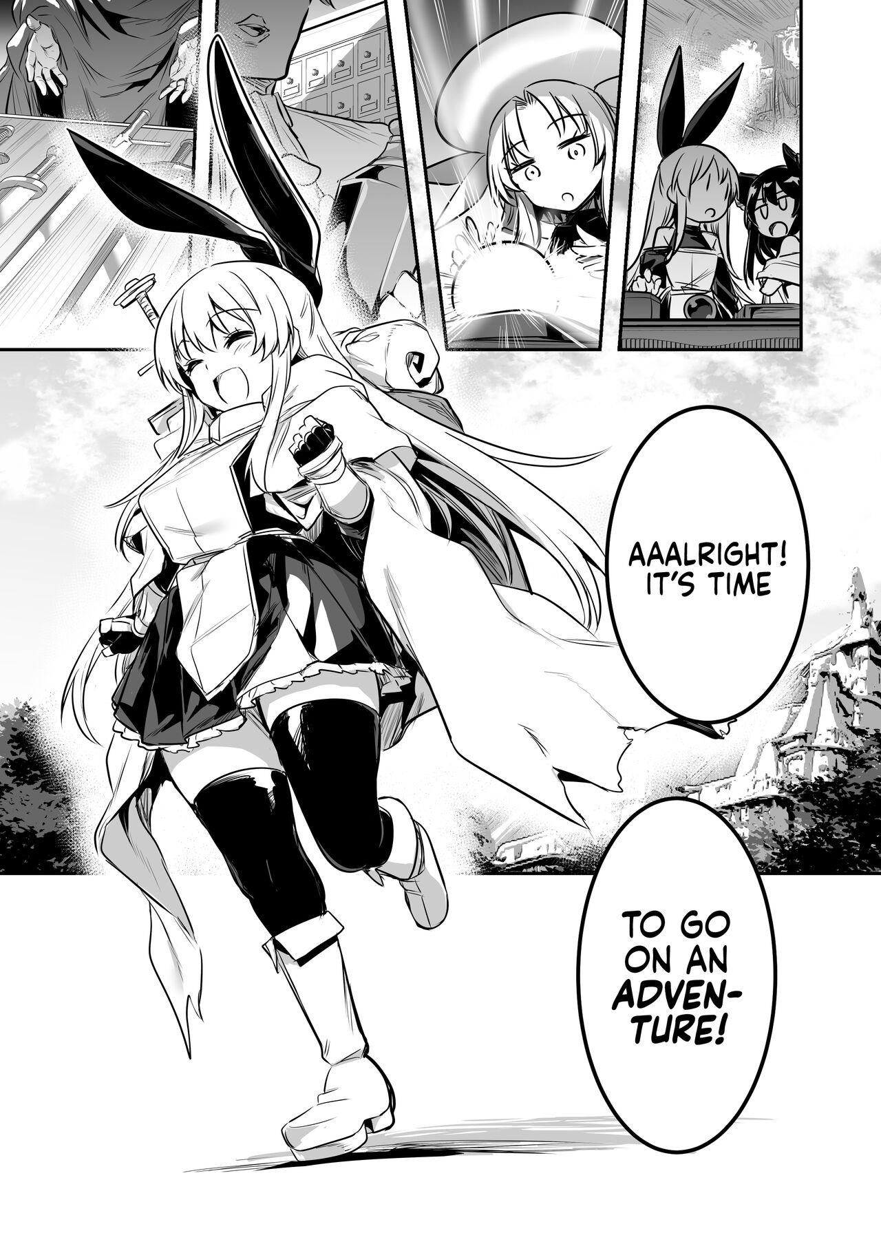 Boukensha-chan to Ecchi na Bouken 1