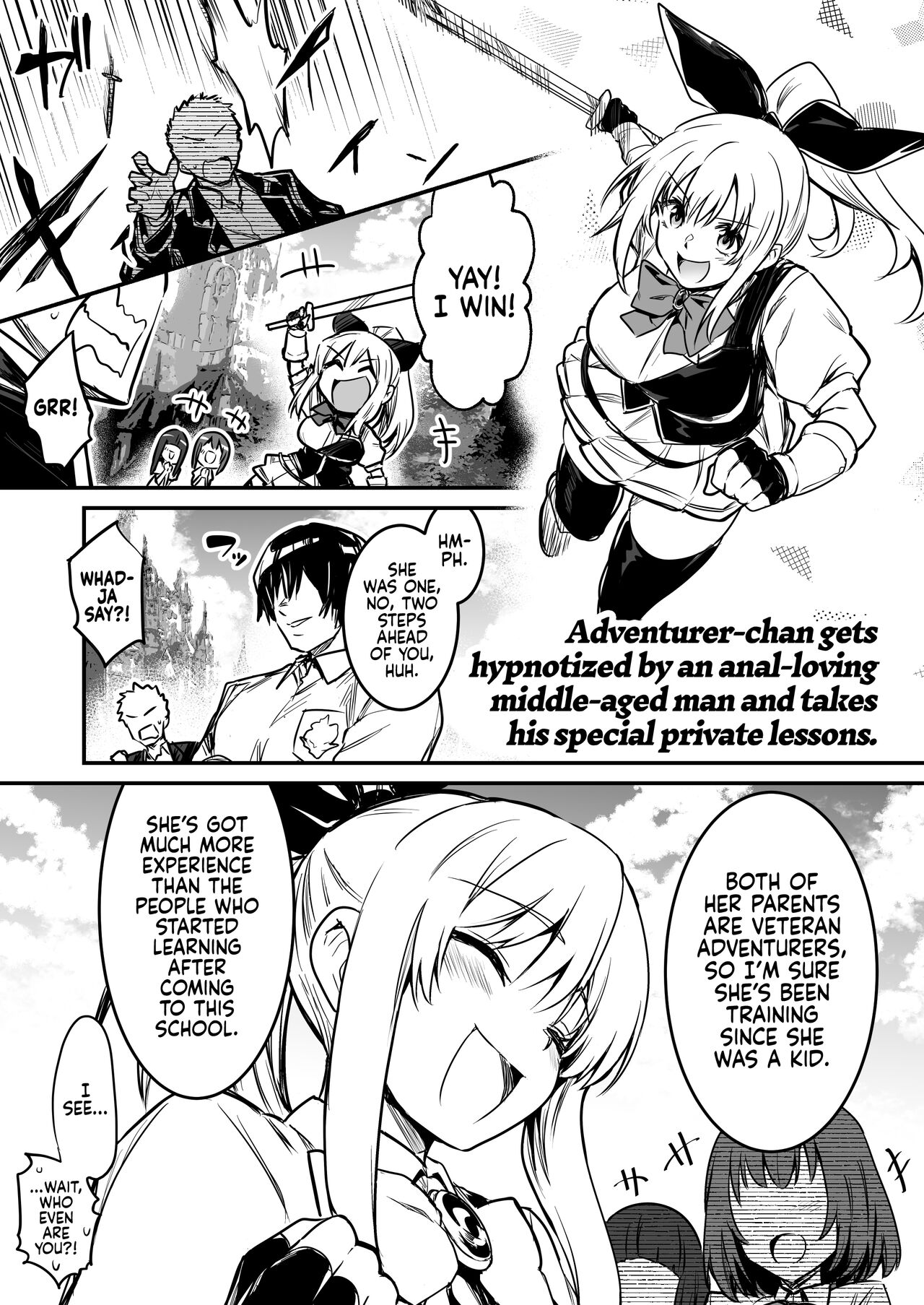 Boukensha-chan to Ecchi na Bouken 1