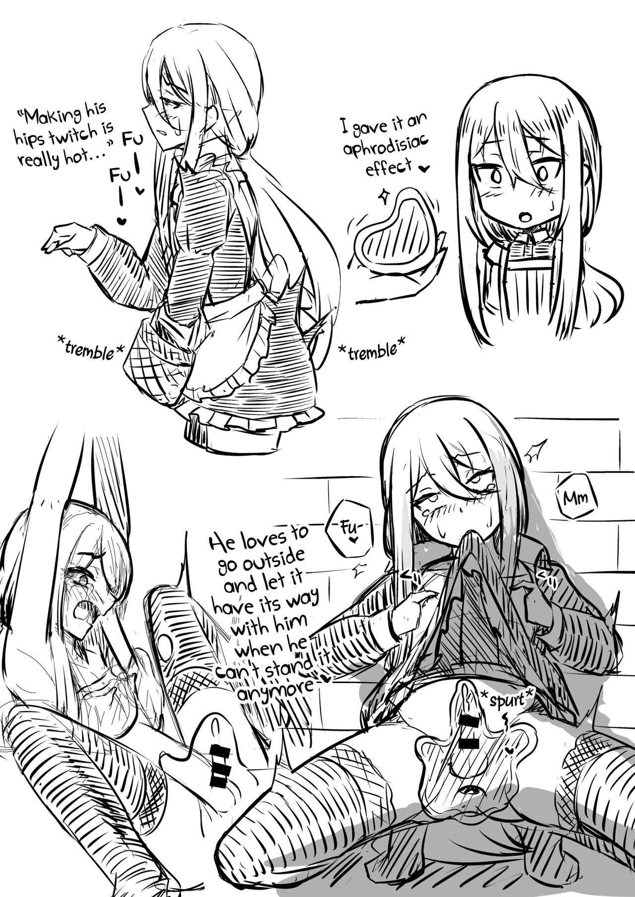 Majo Minarai (♂) to Sakusei Slime