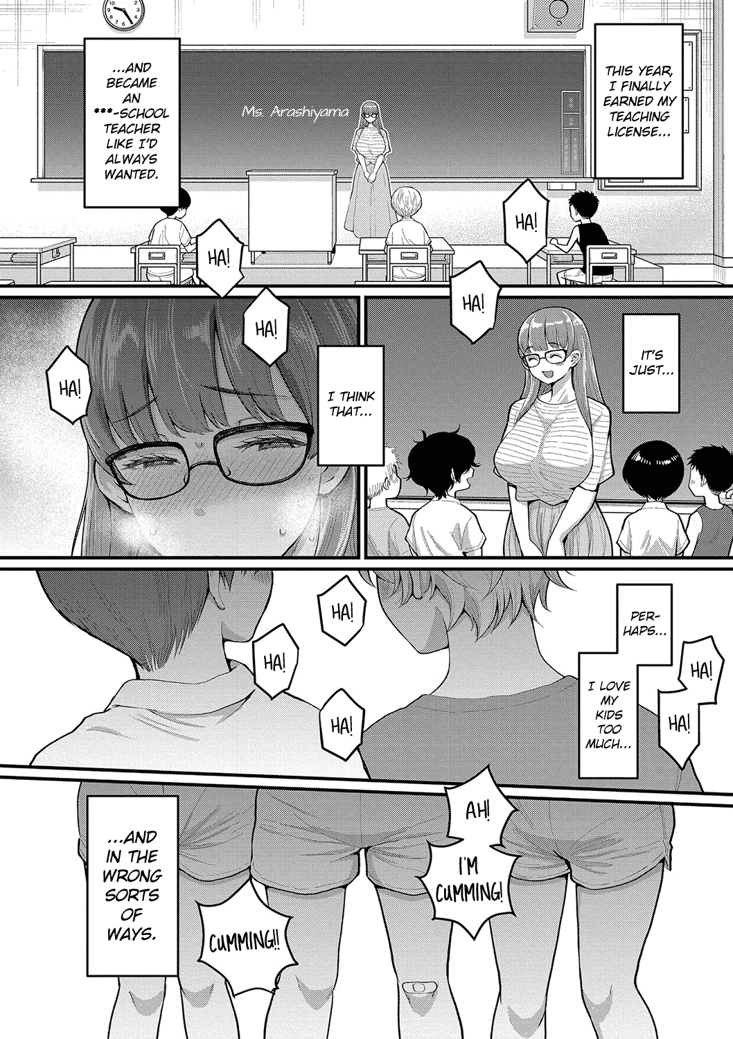 Shiori Sensei wa Ochinchin no Sodateya-san - Decensored