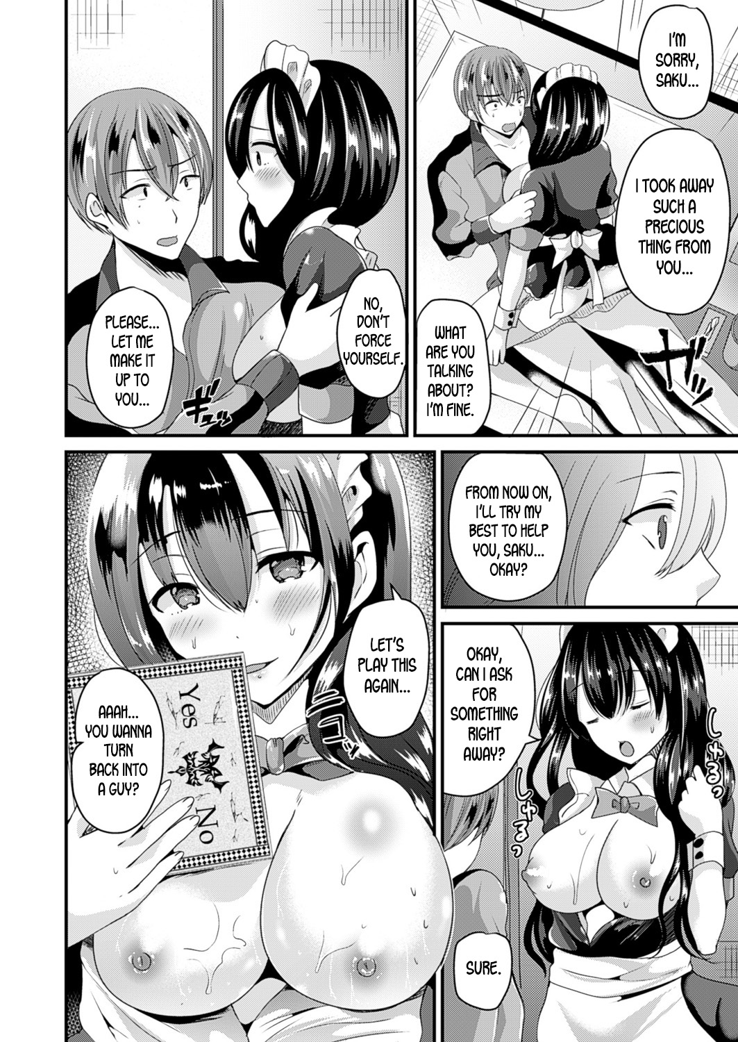 Nyotaika Shite Ouija Board no Noroi o Ukeru