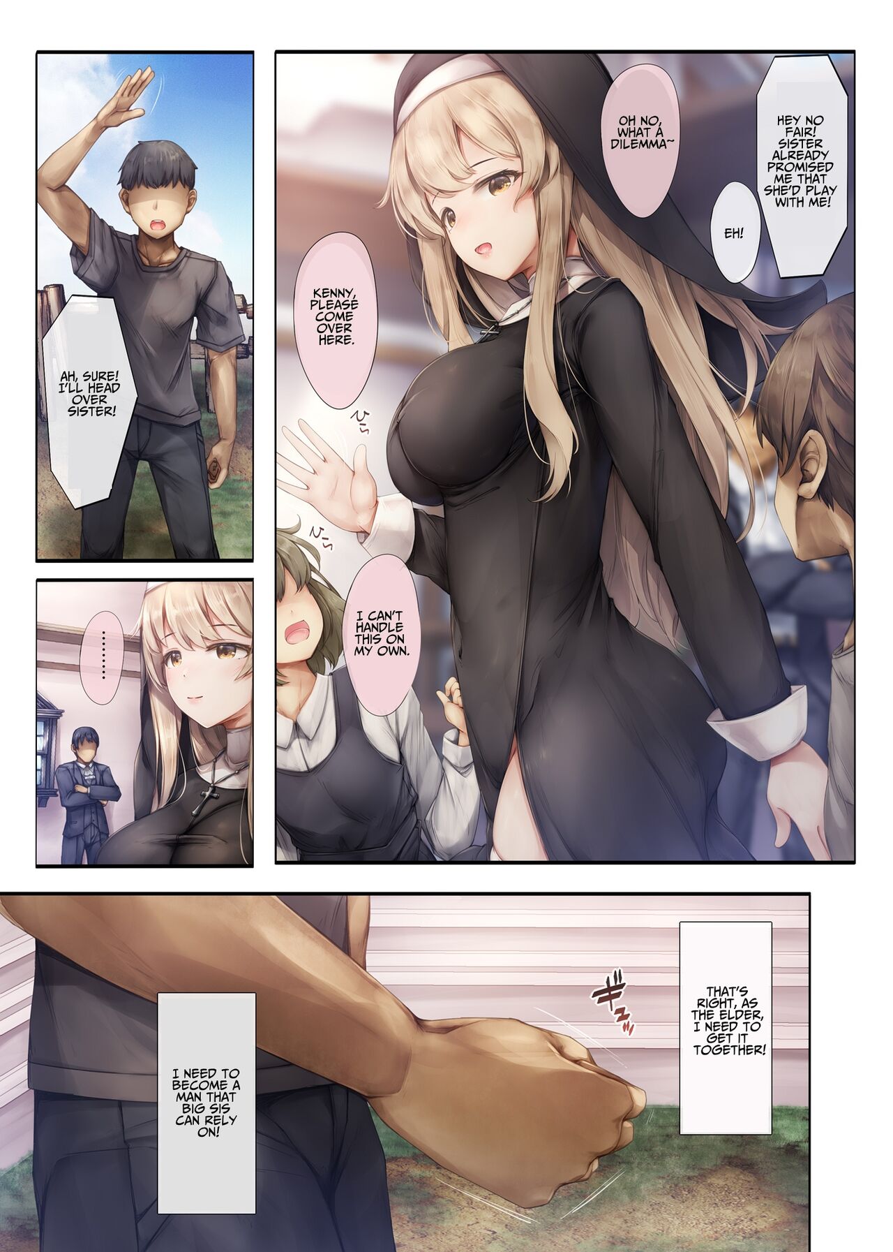 Machihazure no Seijo-sama Daisuki na Onee-chan wa Boku no Shiranai Otoko no Mono