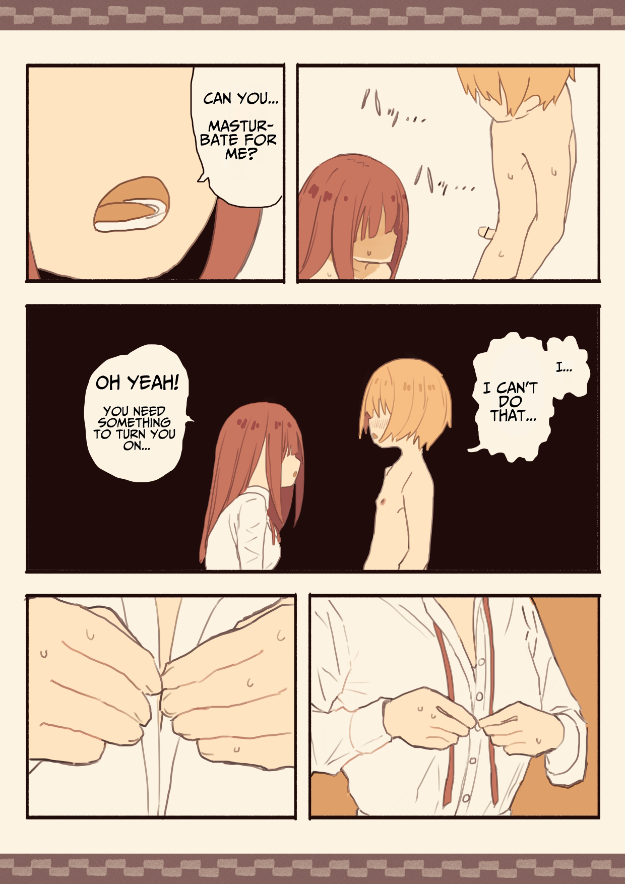 Blinding Bangs Girl Blackmails A Male Student Into Sex