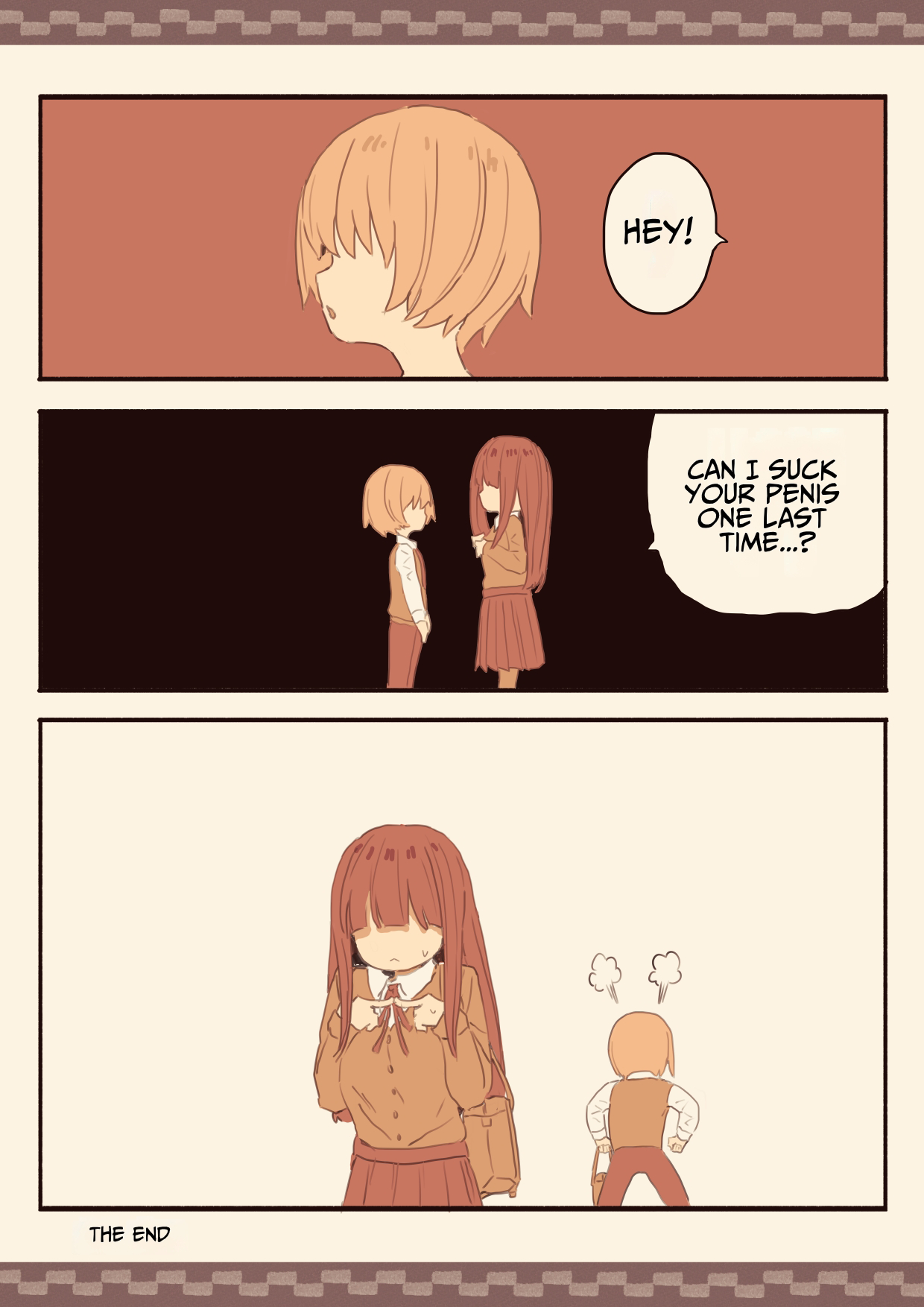 Blinding Bangs Girl Blackmails A Male Student Into Sex