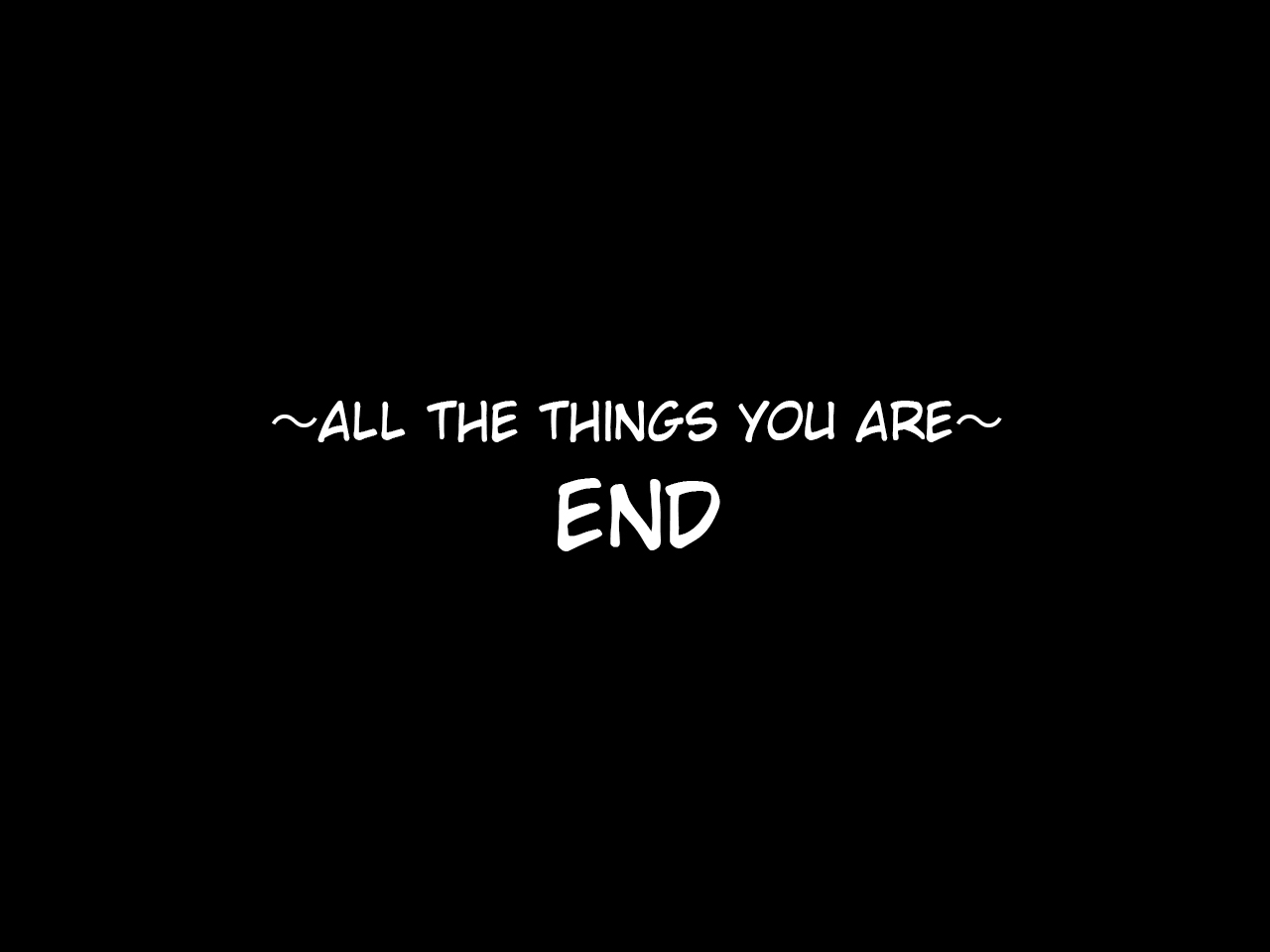 Kimi wa Waga Subete - All the Things You Are