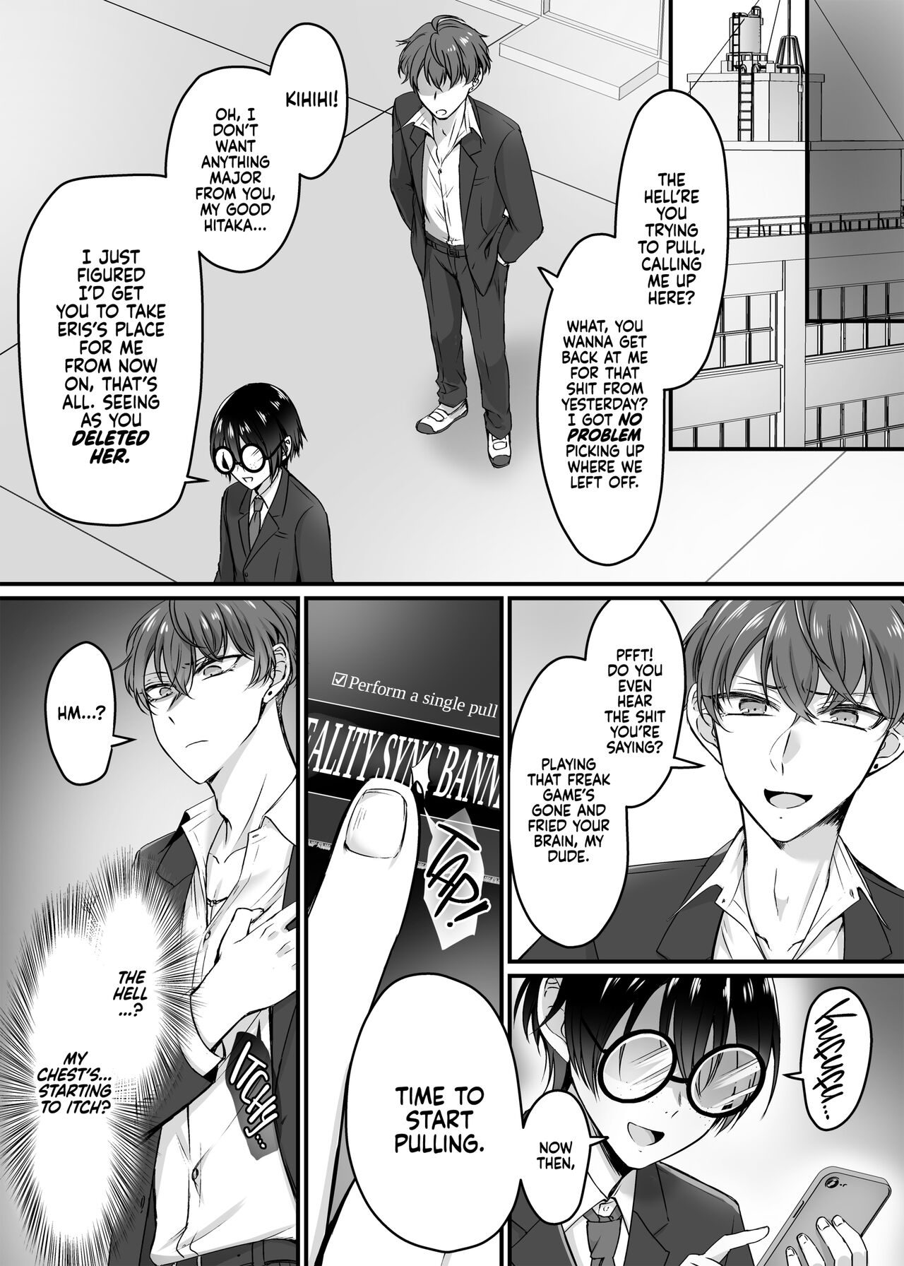 Genjitsu Douki Gacha Nekura Otaku no Yome Chara ni Saserareta Ore - Decensored