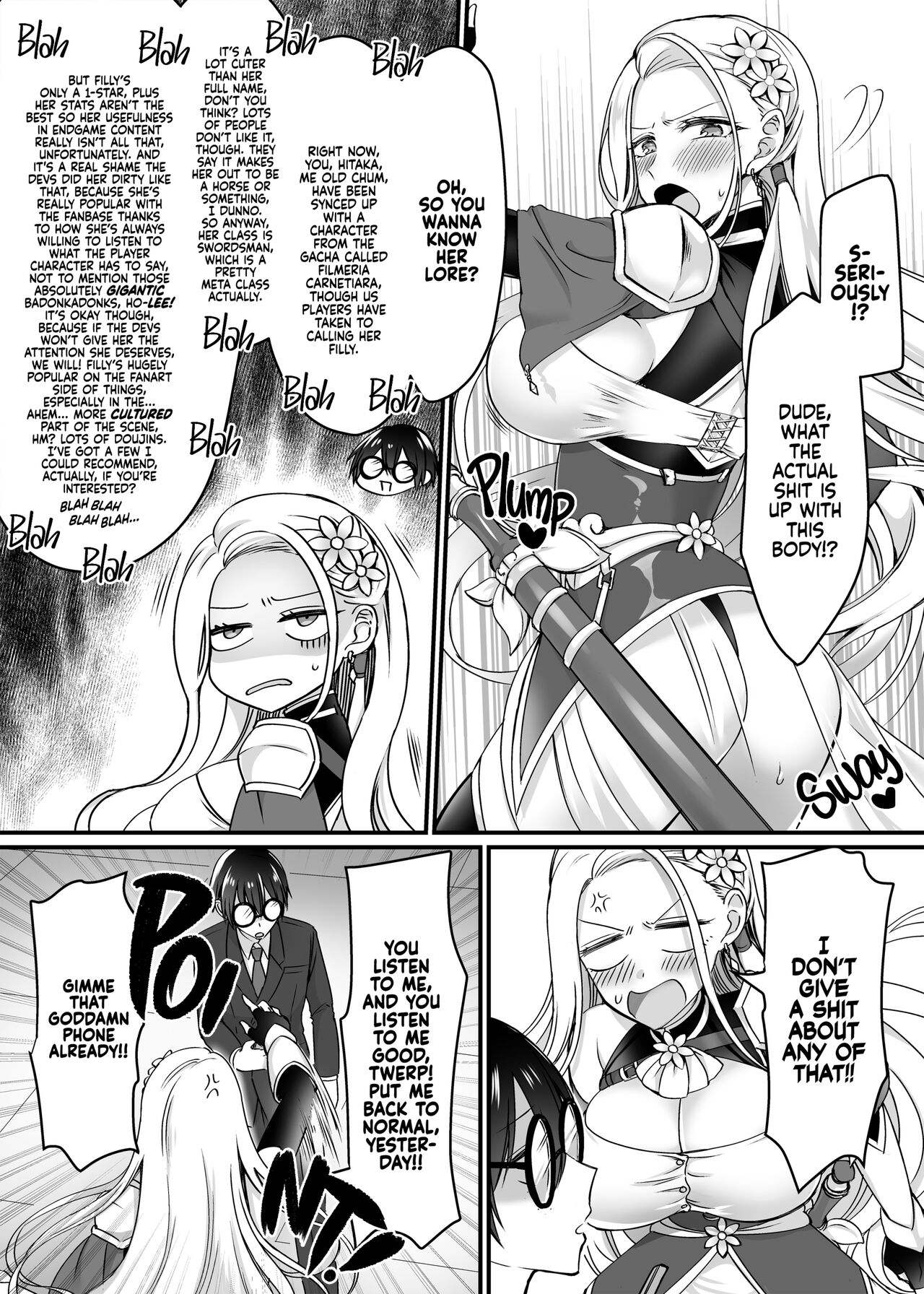 Genjitsu Douki Gacha Nekura Otaku no Yome Chara ni Saserareta Ore - Decensored