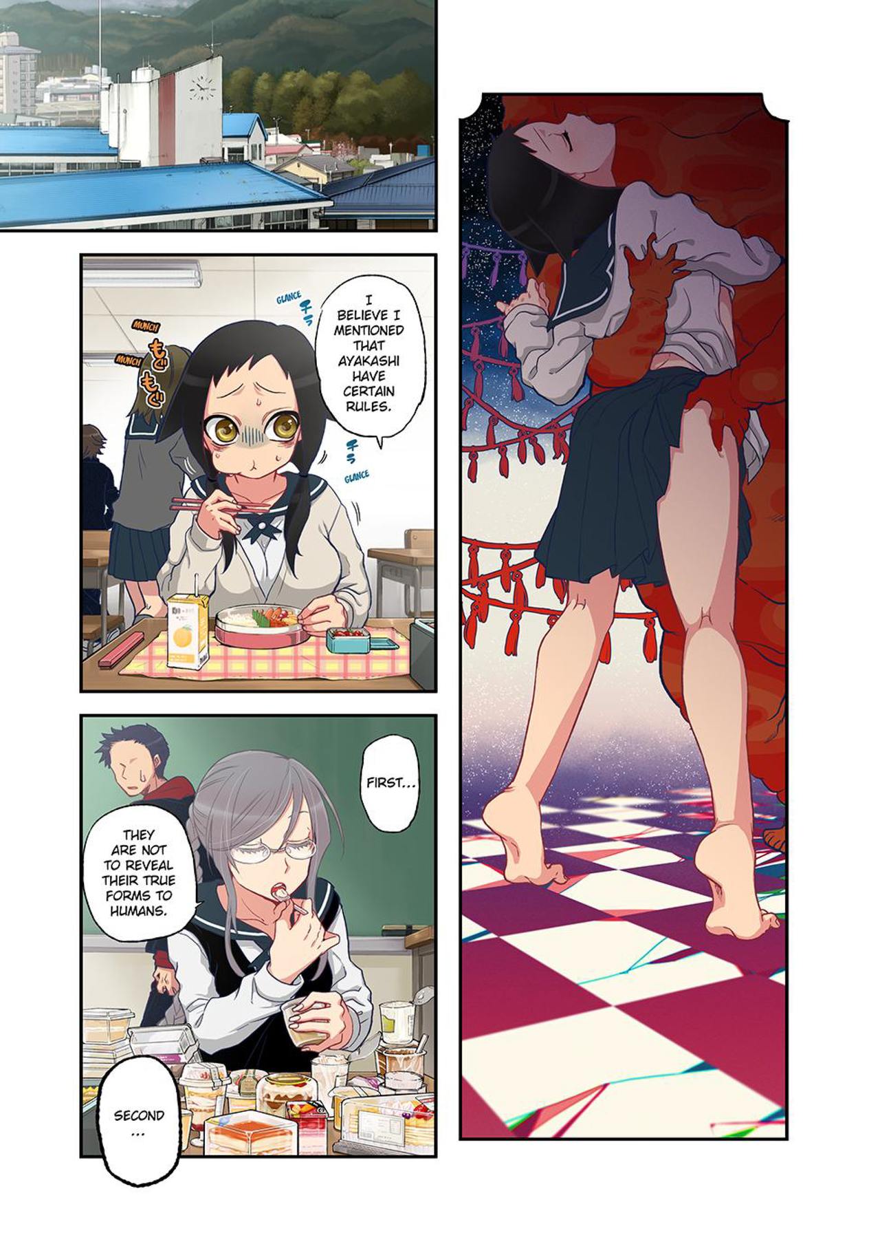 Onaka ni Ippai, Ayakashi no Tane Vol. 1 - Decensored