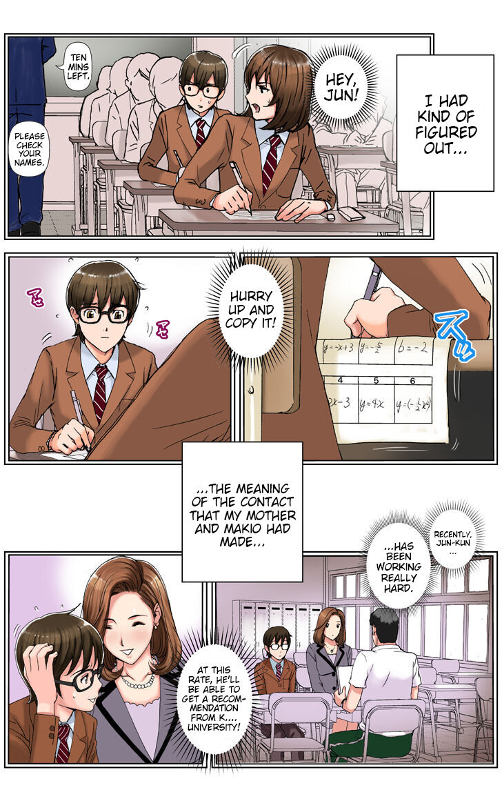 TOMOHAHA CHOUKYOU "Boku no Kaasan wa Shiken Kikanchuu no 3-Kakan, Aitsu no Omocha ni naru" - Chapter 2 Jun's Arc