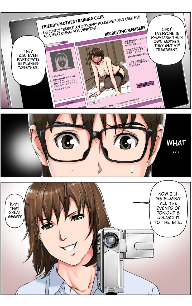 TOMOHAHA CHOUKYOU "Boku no Kaasan wa Shiken Kikanchuu no 3-Kakan, Aitsu no Omocha ni naru" - Chapter 2 Jun's Arc
