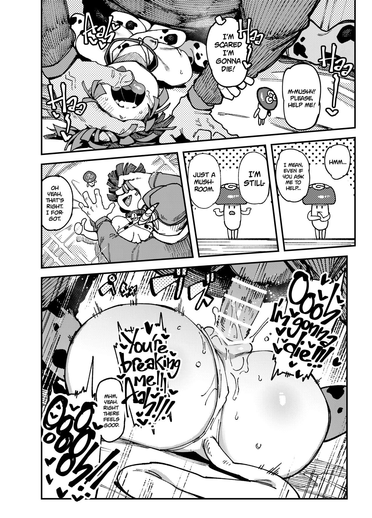 Ie ga Shike Sugite Haete Kita Genkaku Yuuhatsu Kinoko wo Gosyoku Shite Hatsujyou Shita Ato no Are ya Kore